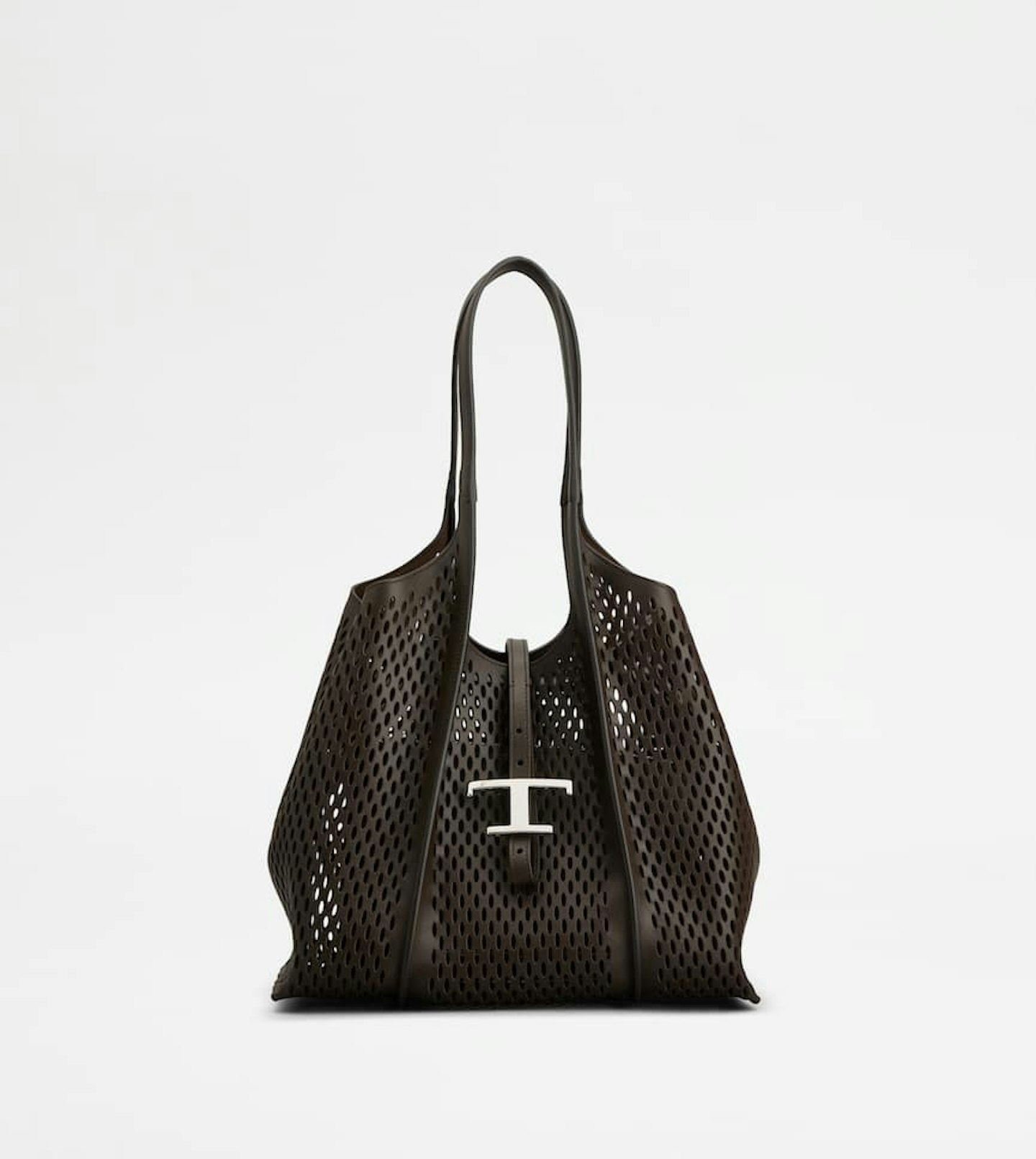 T Timeless Shopping Bag in Leather Small