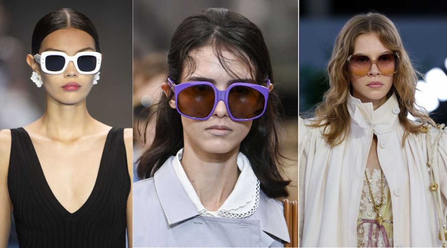 L-R: Carolina Herrera, Miu Miu, Chloé