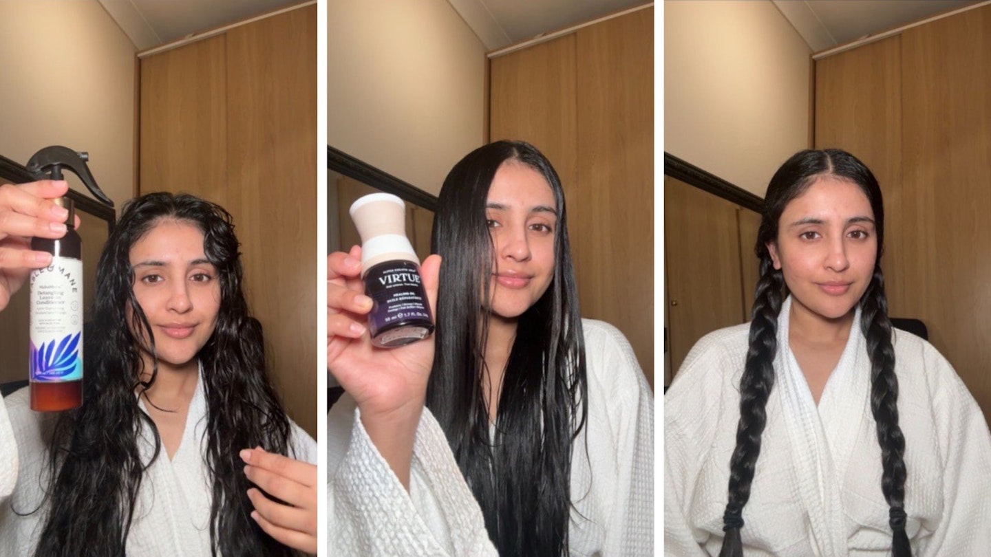 Three steps to heatless effortless beach waves