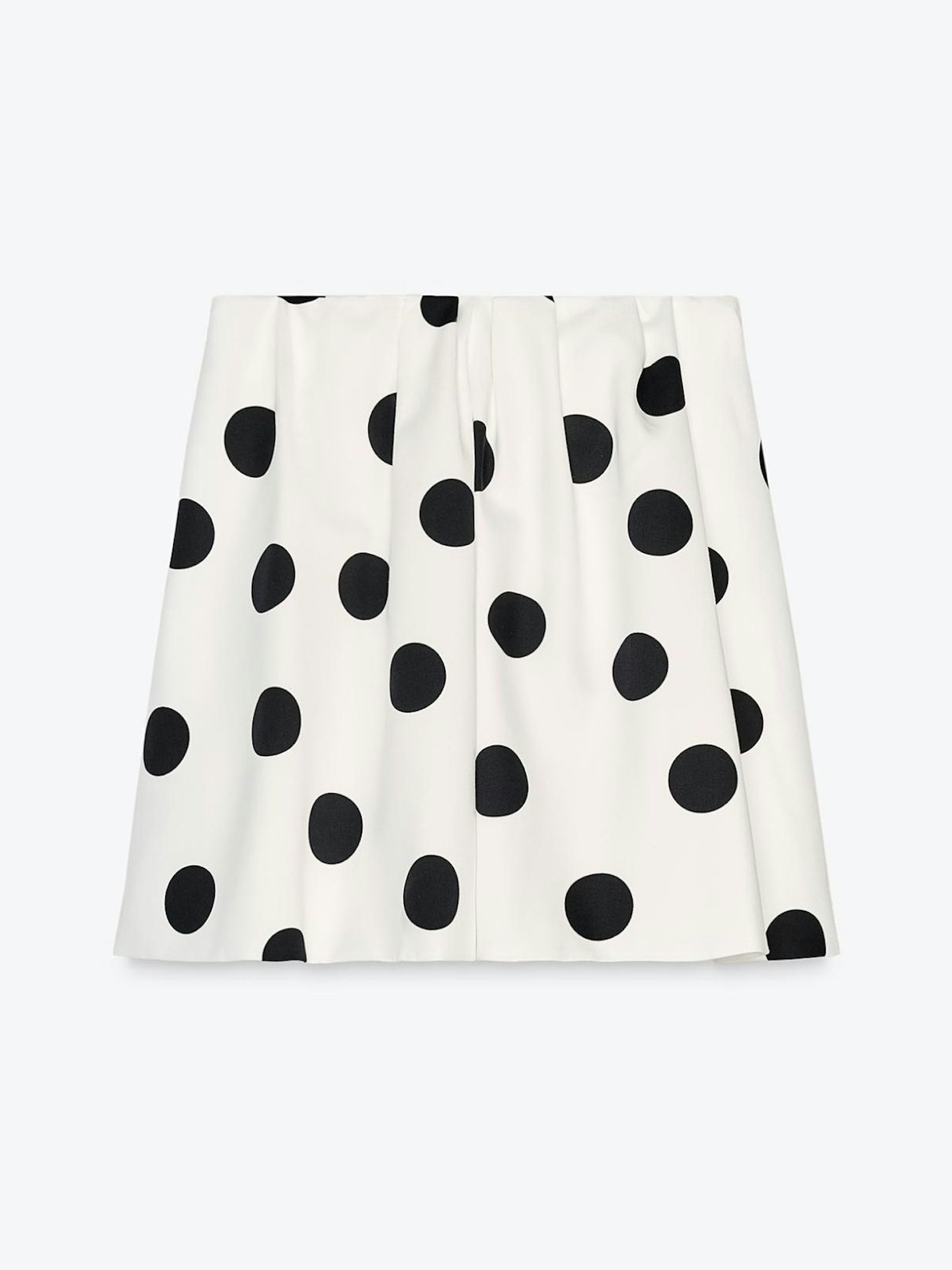Polka Dot Strapless Top