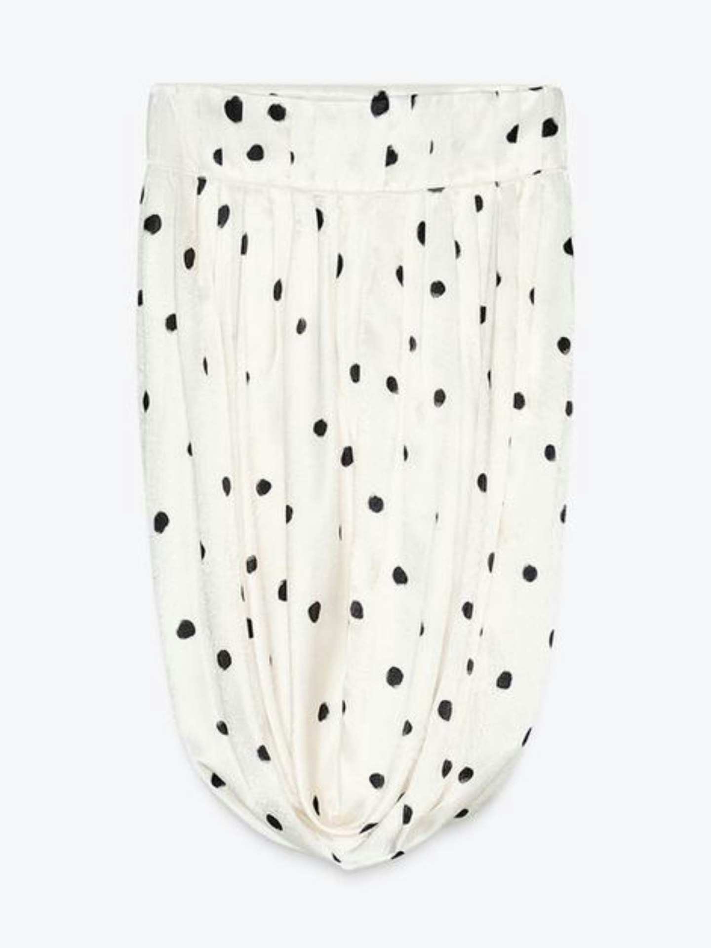 ZW Collection Polka Dot Midi Skirt