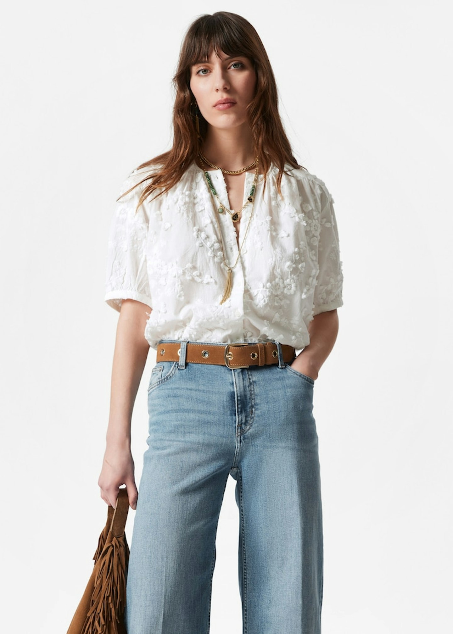 & Other Stories, Oversized Puff-Sleeve Blouse