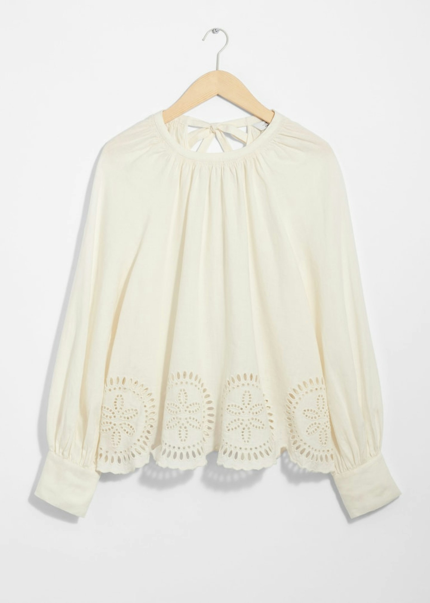 & Other Stories, Open-Back Linen Blouse