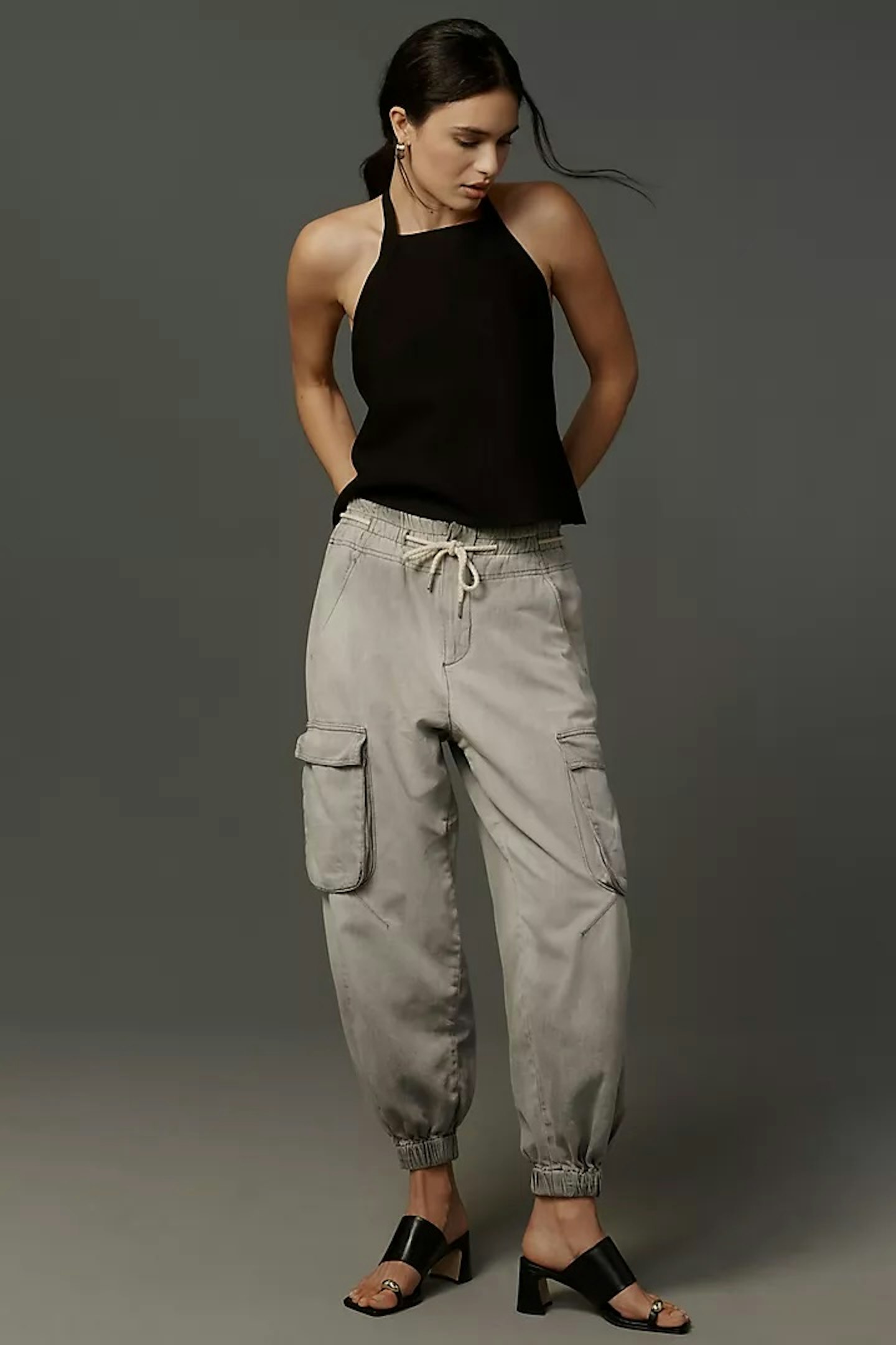 Anthropologie, Pilcro High-Rise Cargo Jogger Jeans