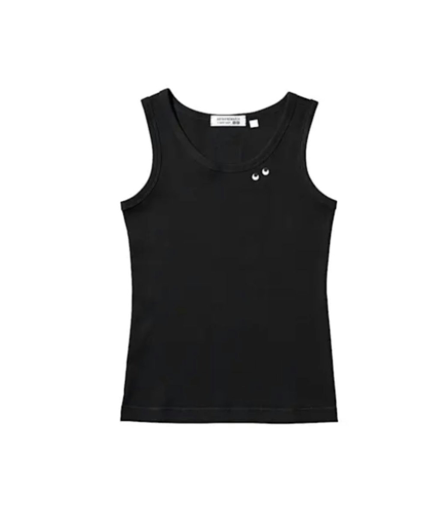 Ribbed Tank Top - Black