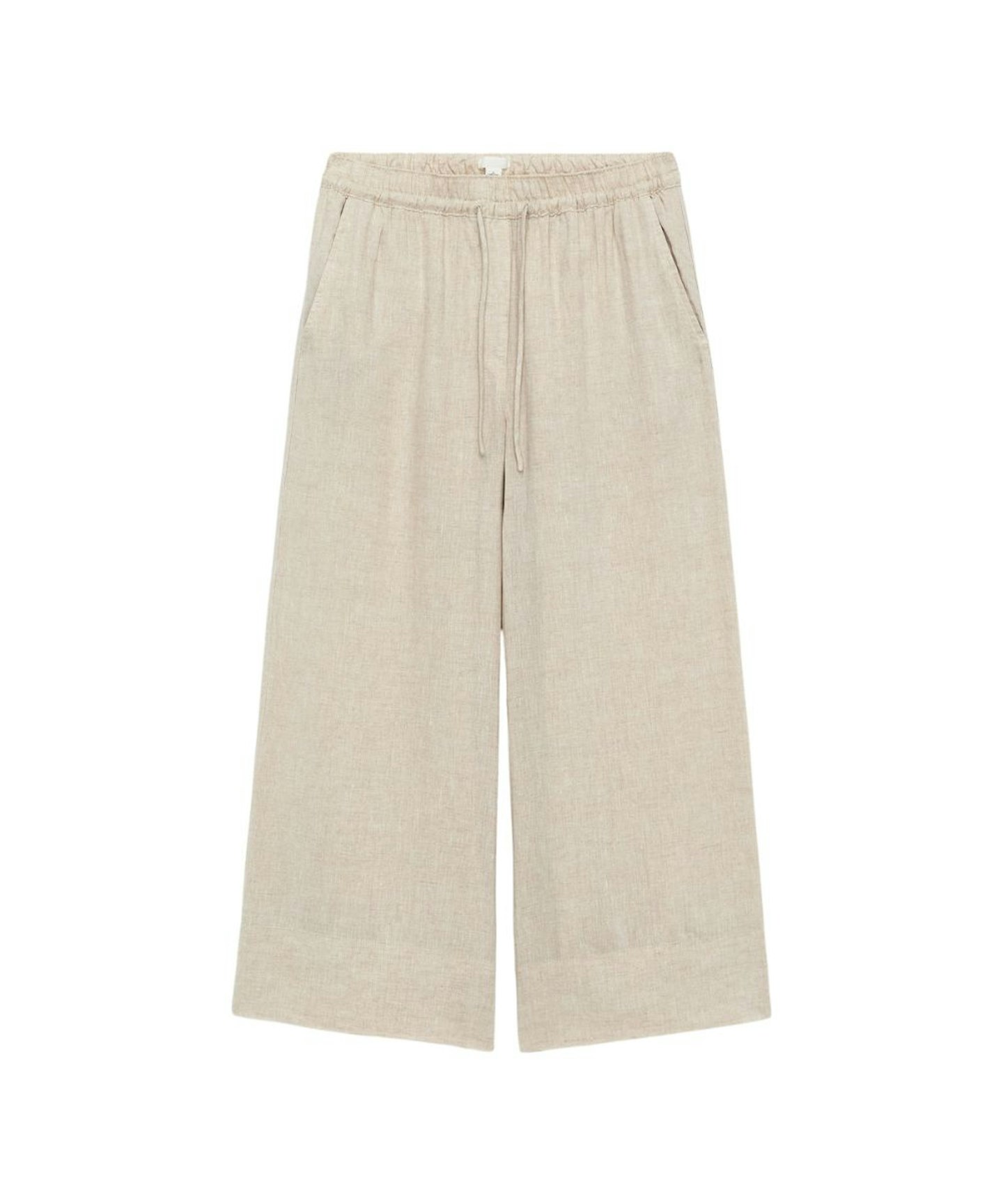 Arket, Cropped Linen Trousers