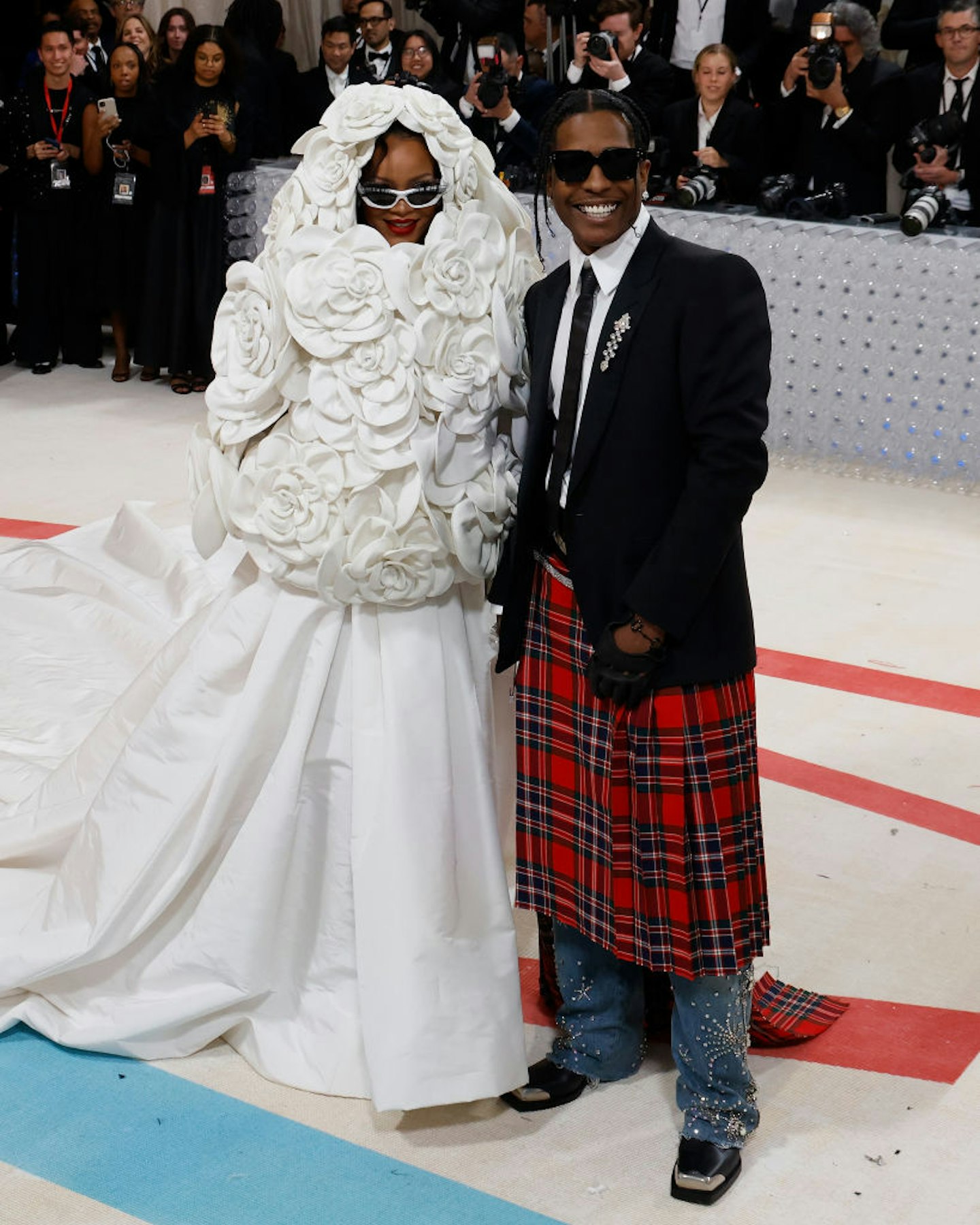 Rihanna and A$AP Rocky Met Gala
