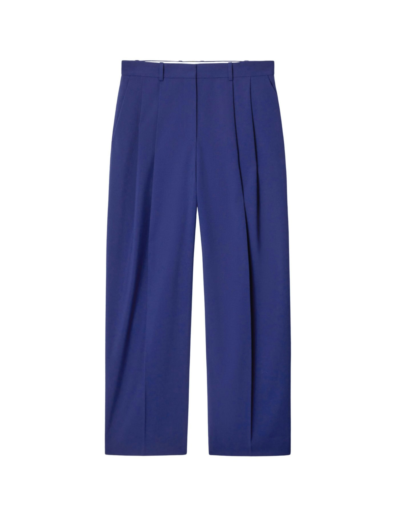 COS, Twill Trousers - Blue