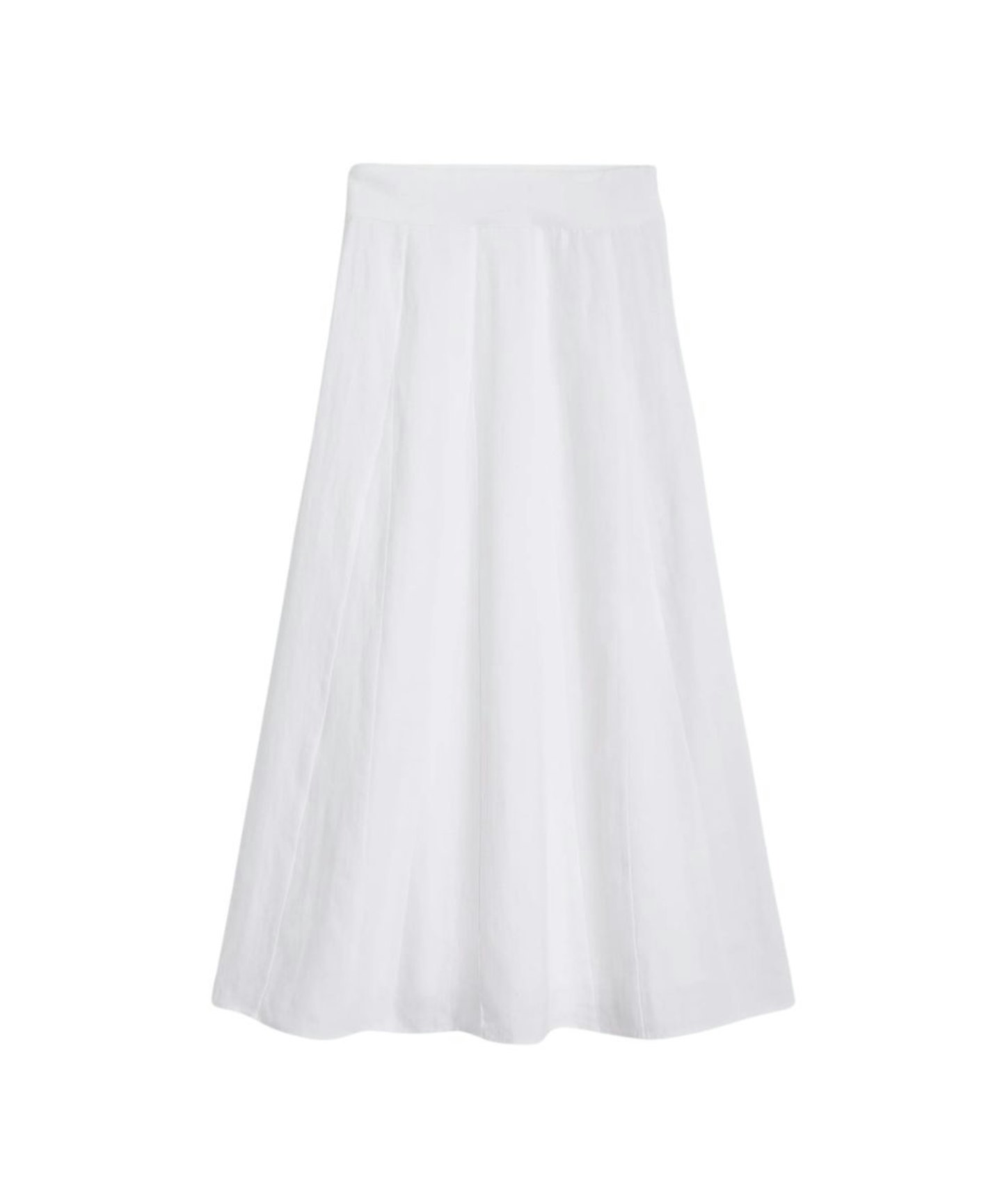Boden, Linen Flippy Maxi Skirt