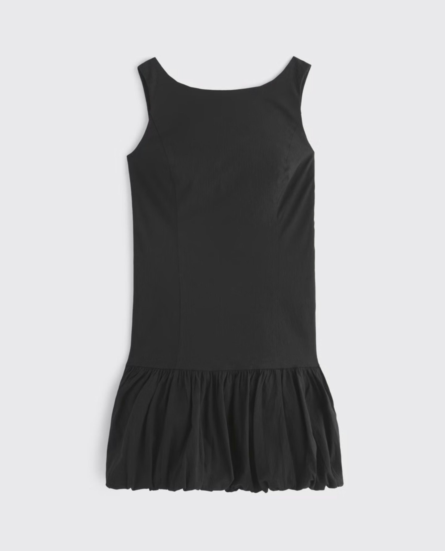 Abercrombie & Fitch, High Neck Bubble Hem Mini Dress