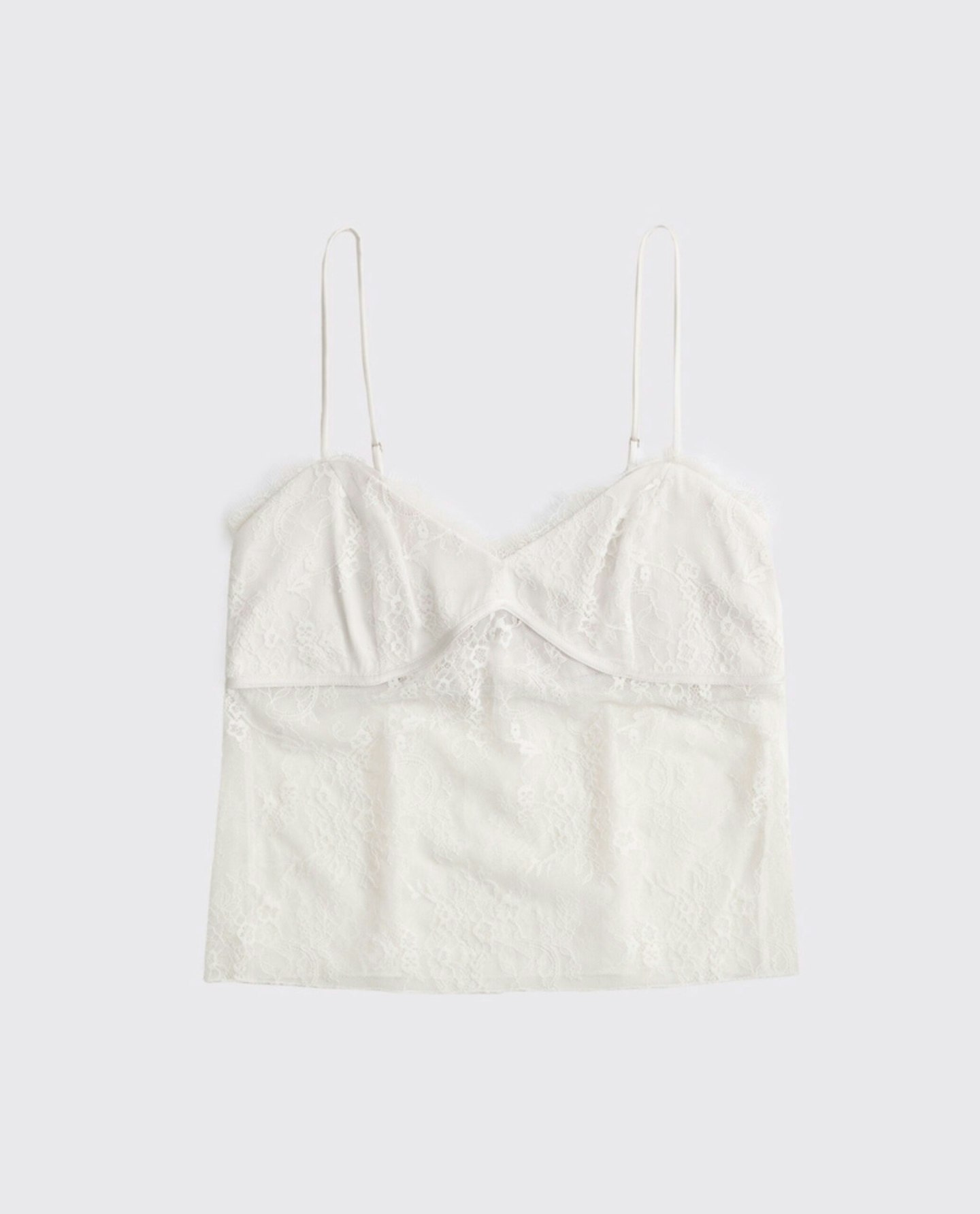 Abercrombie & Fitch, Babydoll Top - White