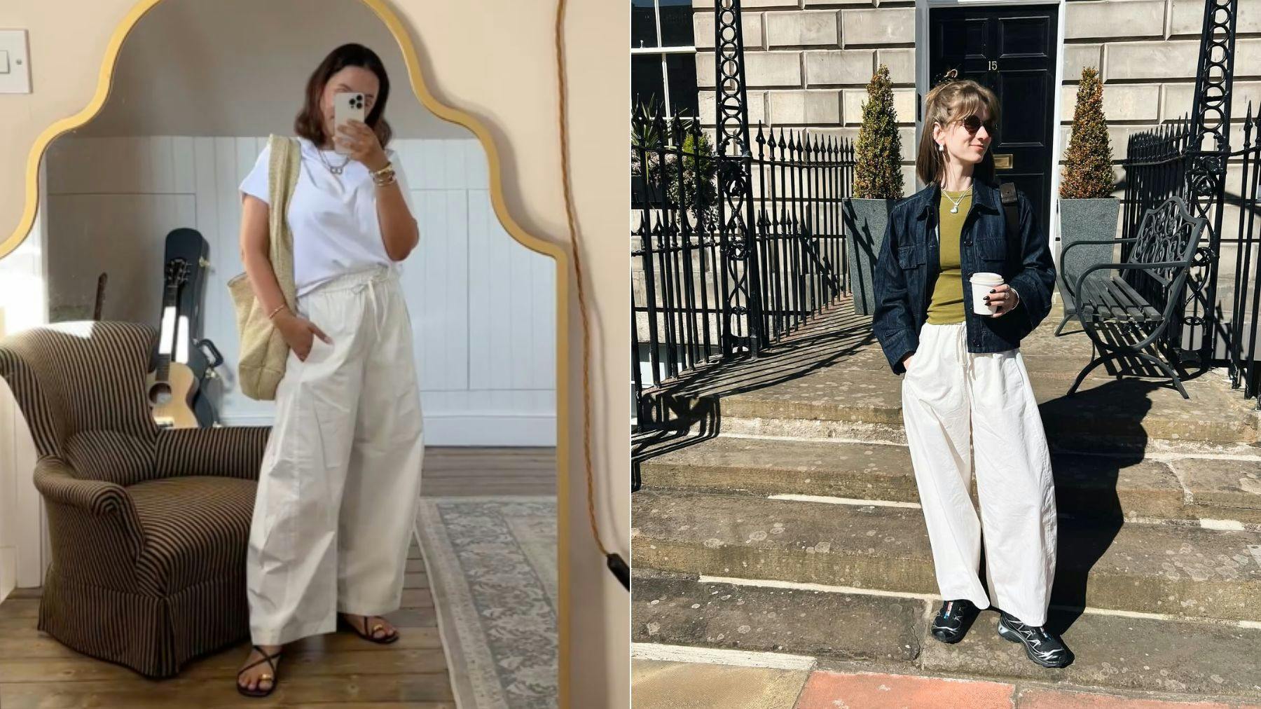 新品未使用完売品【COS】BARREL-LEG COTTON TROUSERS Buy COS CROPPED BARREL-LEG COTTON TROUSERS 2025 Online | ZALORA