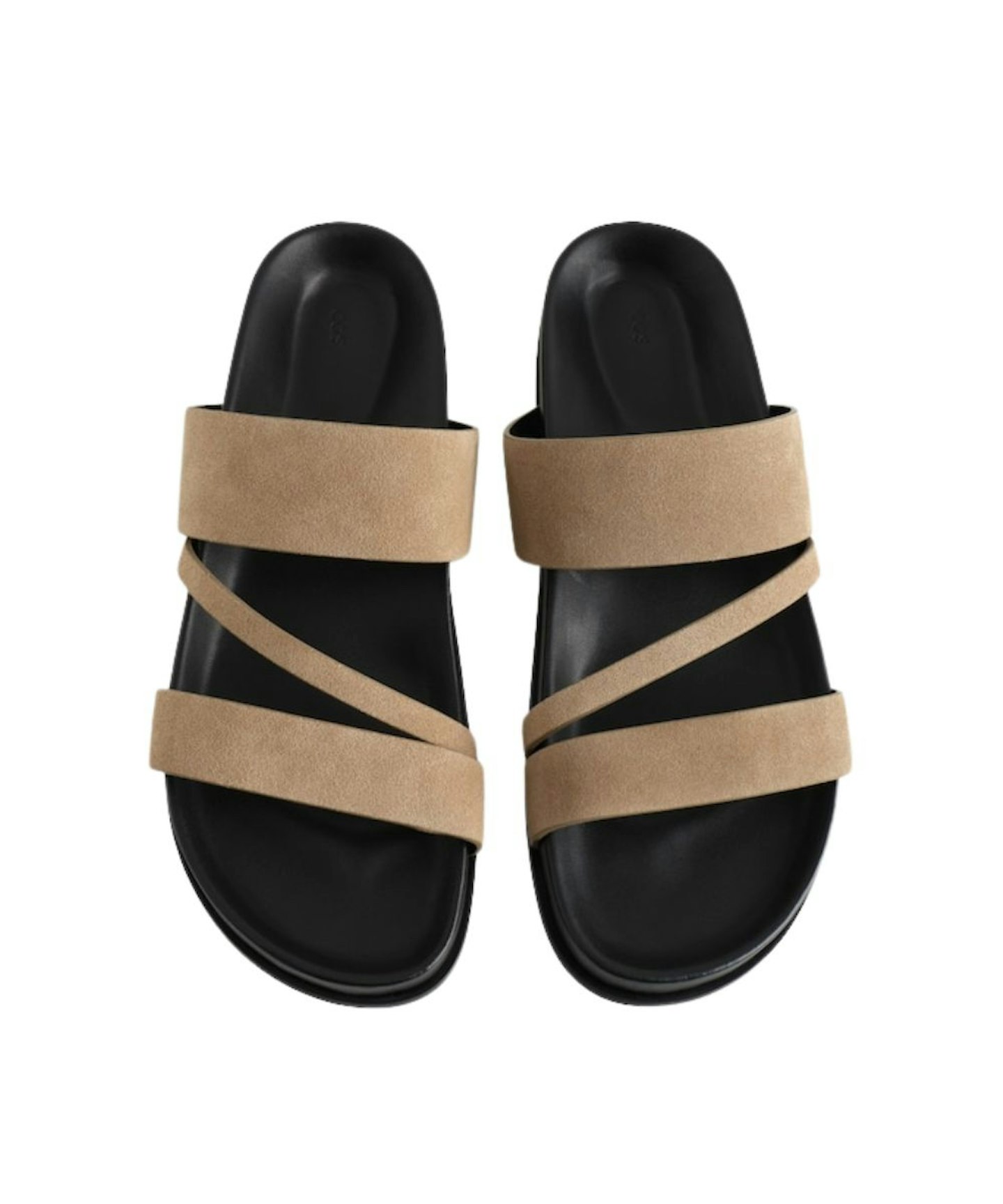 COS, Multi-Strap Suede Sandals