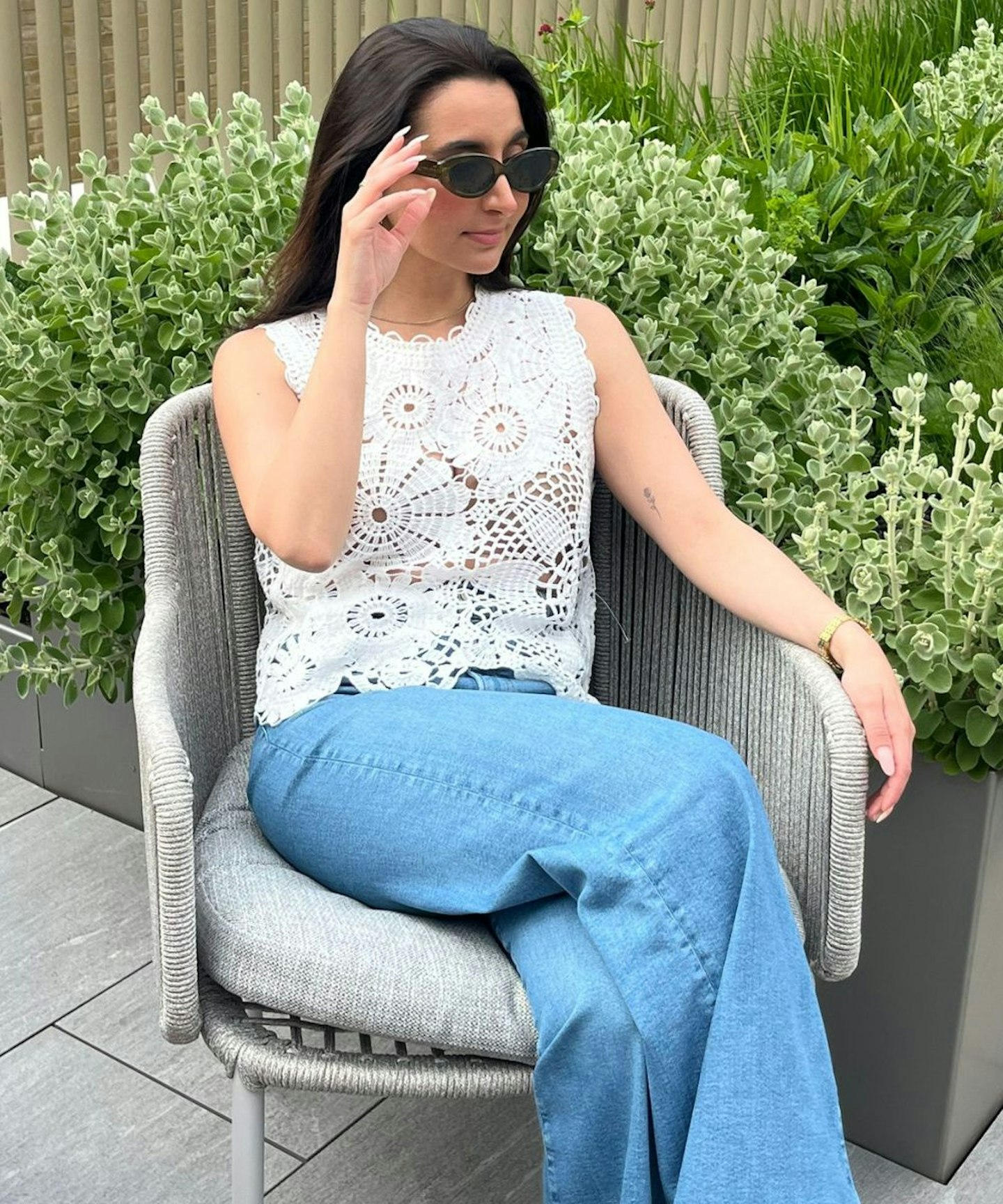 crochet top and jeans (1)