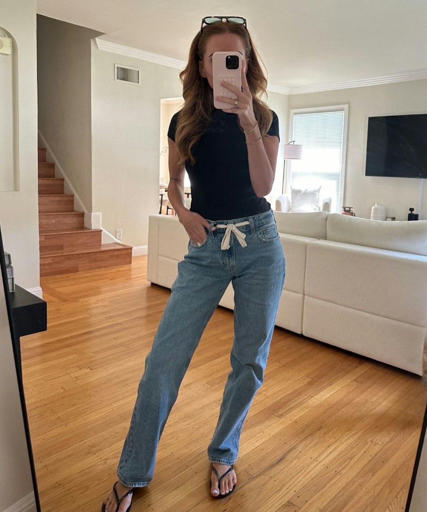 drawstring jeans abercrombie & fitch