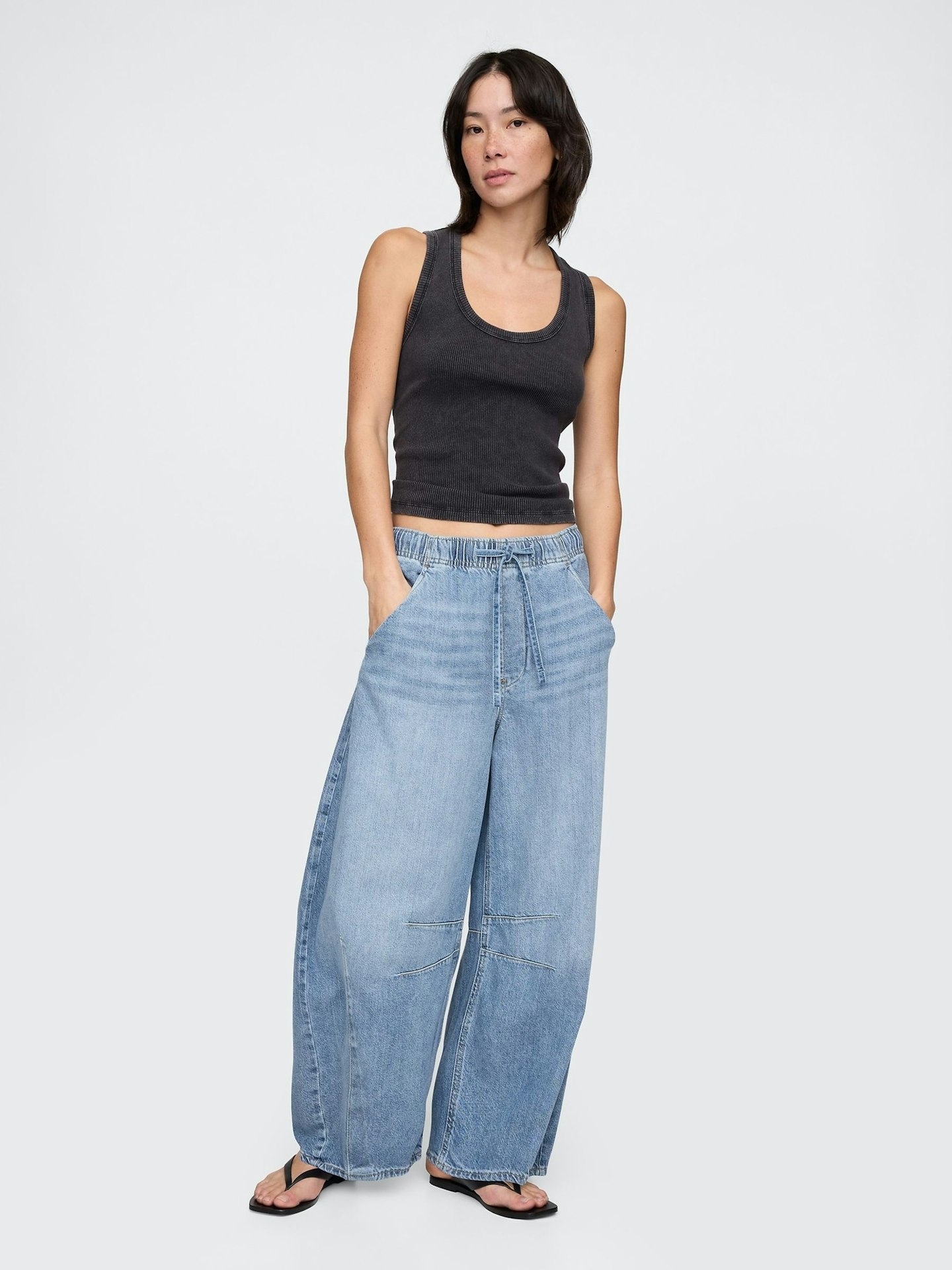 Gap, UltraSoft Easy Horseshoe Jeans