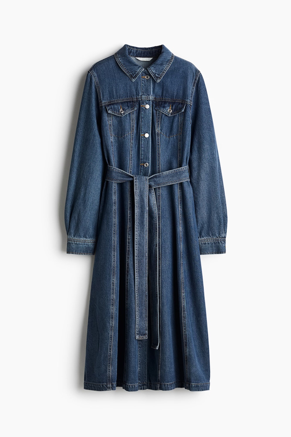 H & M Denim Shirt Dress