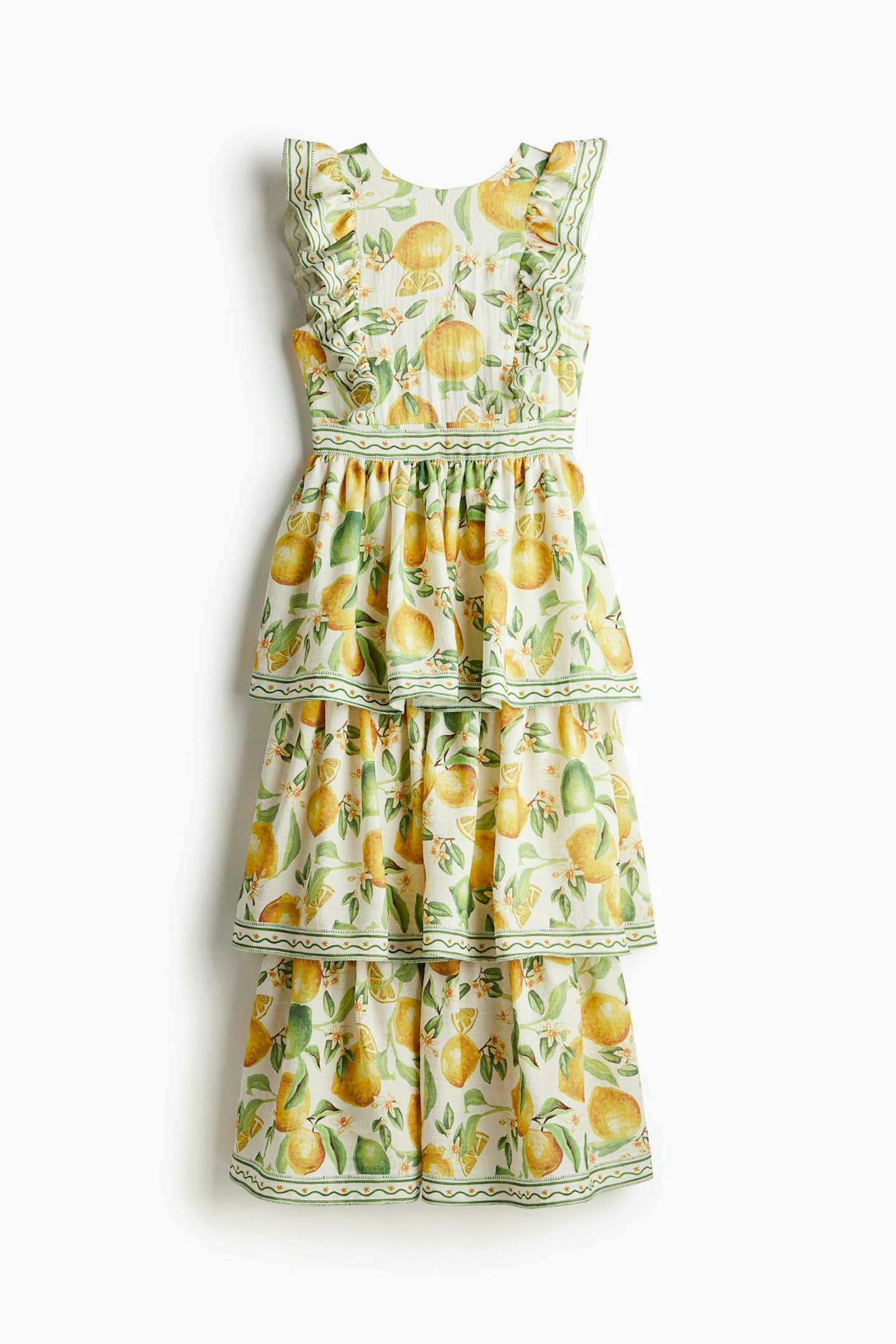 H&M Frill-Trimmed Dress