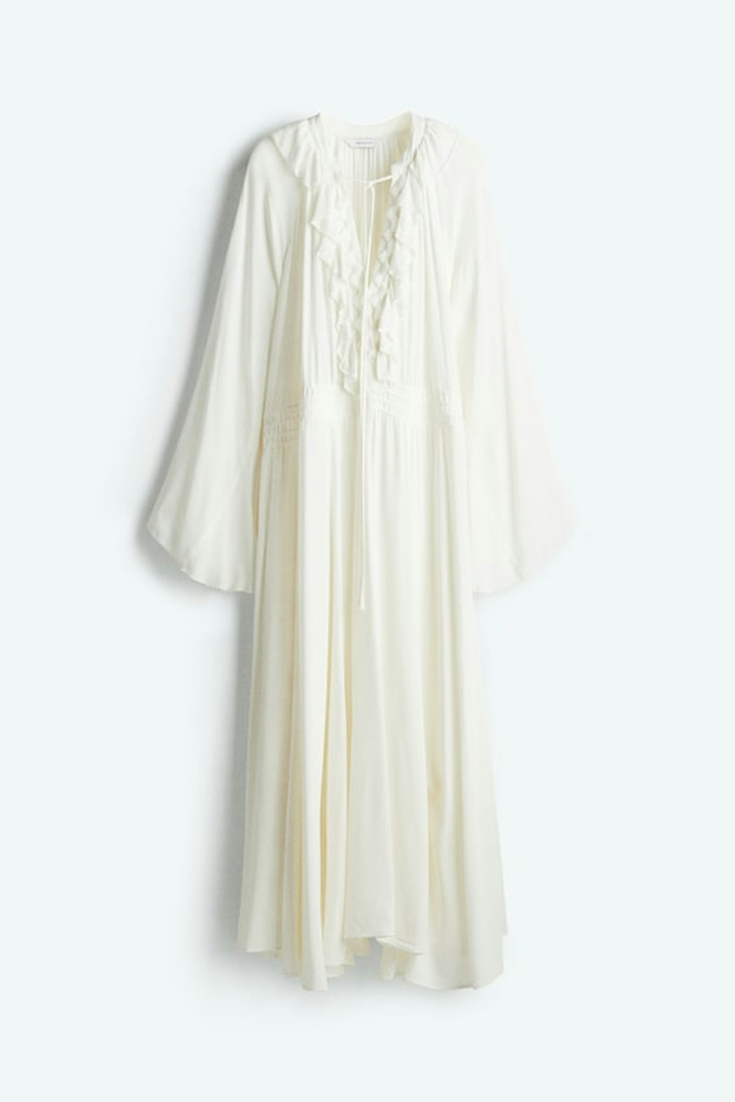 H&M Ruffled Maxi Dress