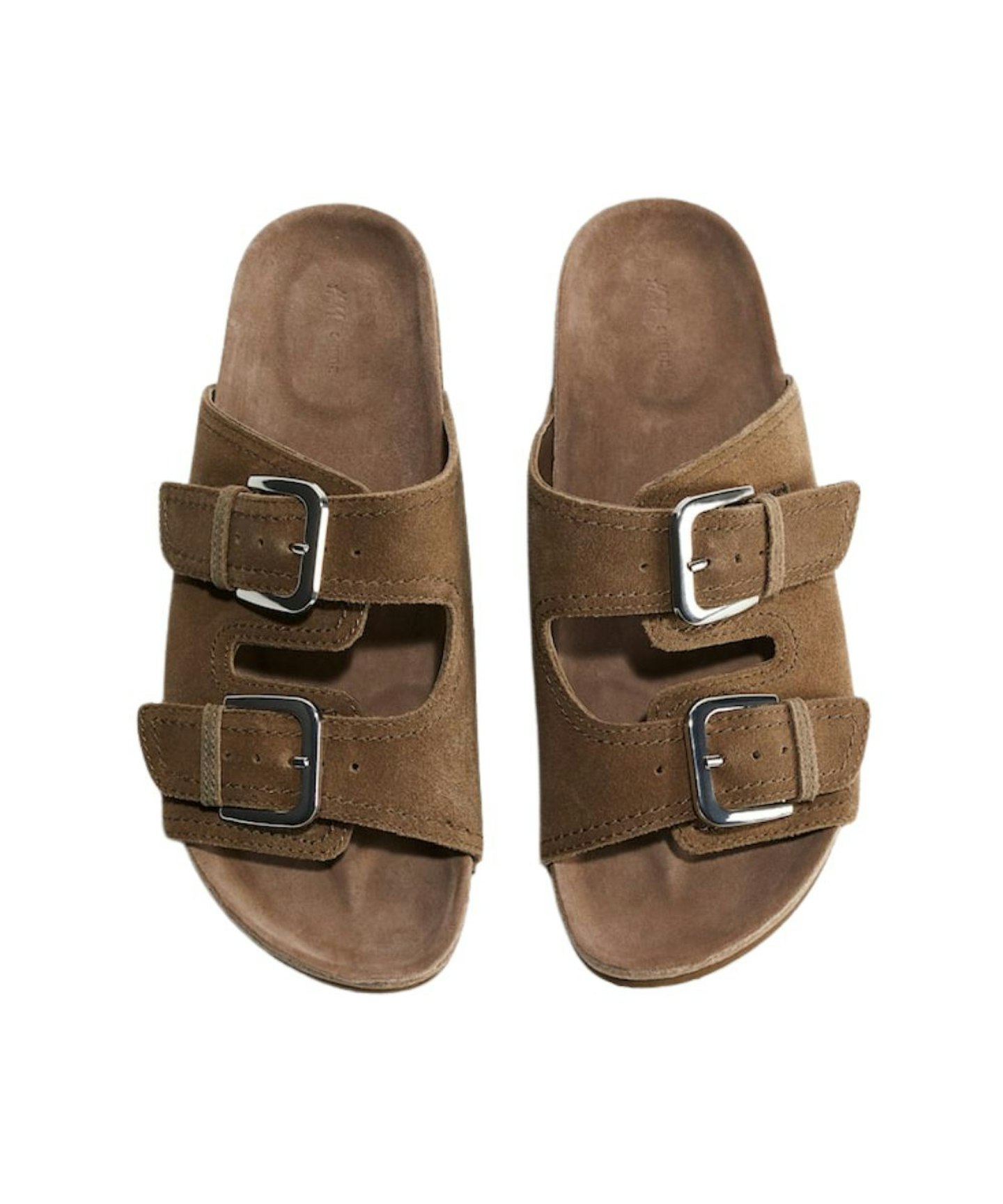 H&M, Suede Sandals