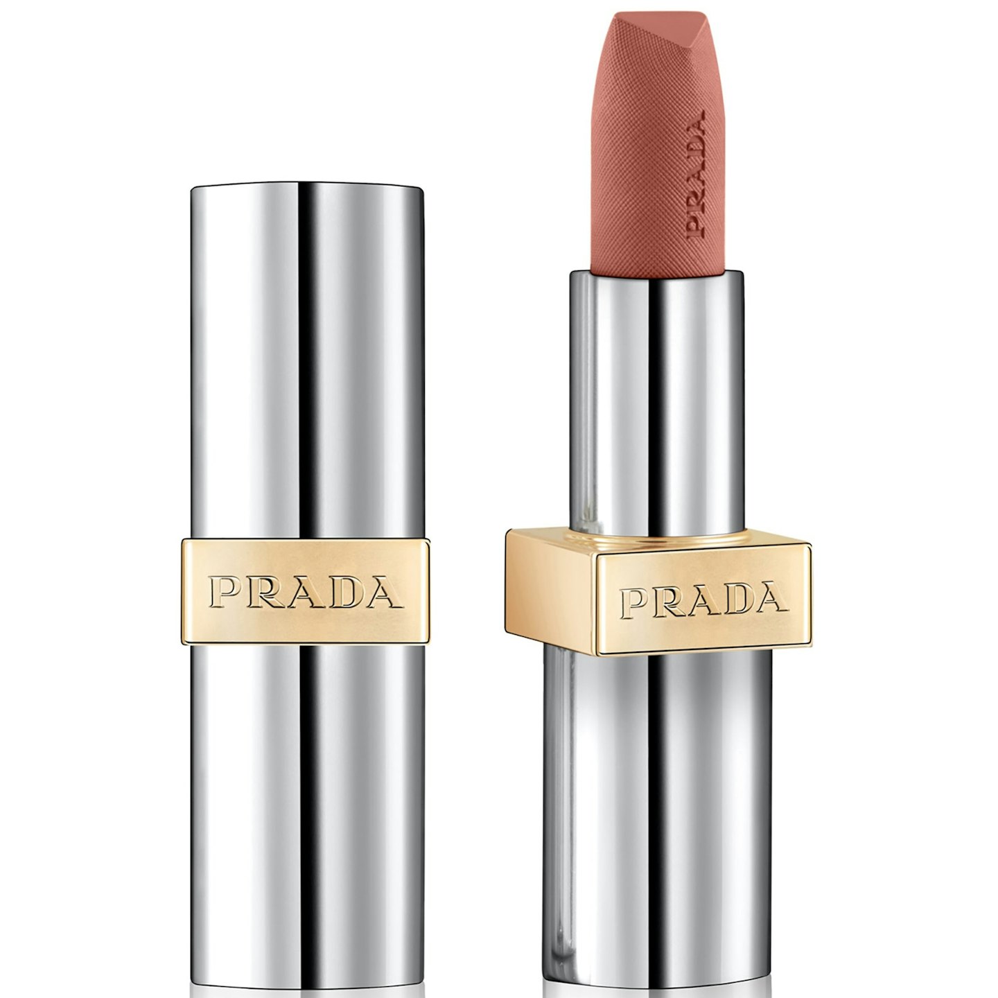 Prada Monochrome Soft Matte Lipstick nudes P159 - Nudo
