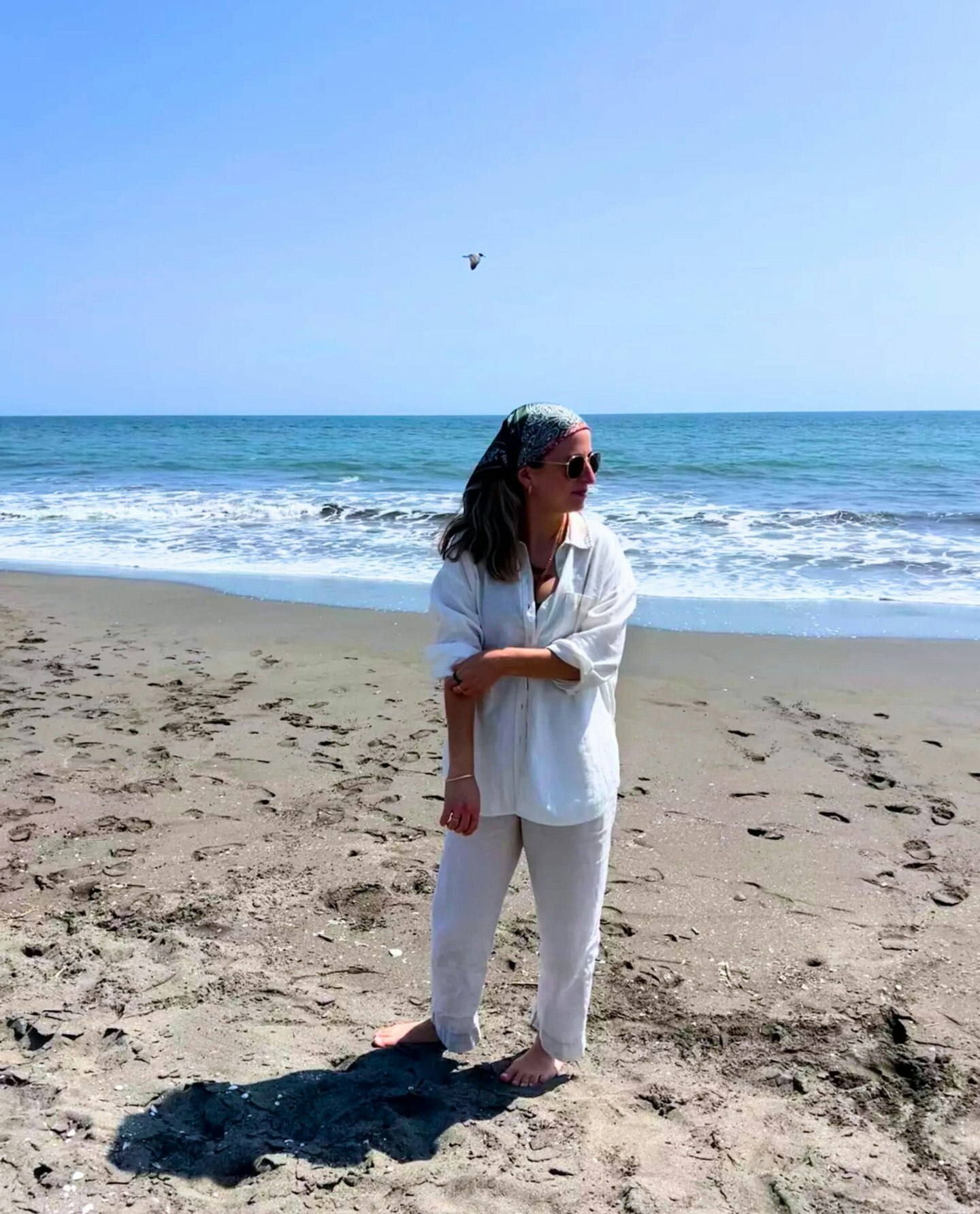linen lend trouser influencer