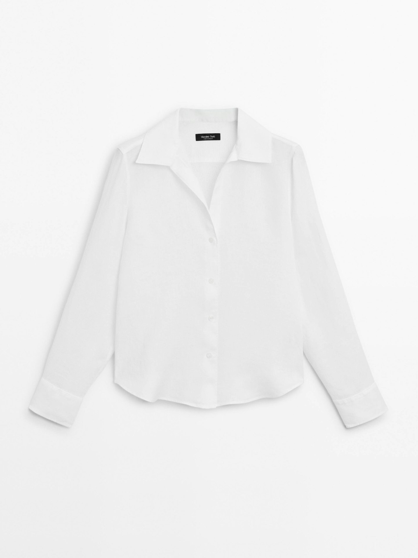 Massimo Dutti, Open Collar Shirt