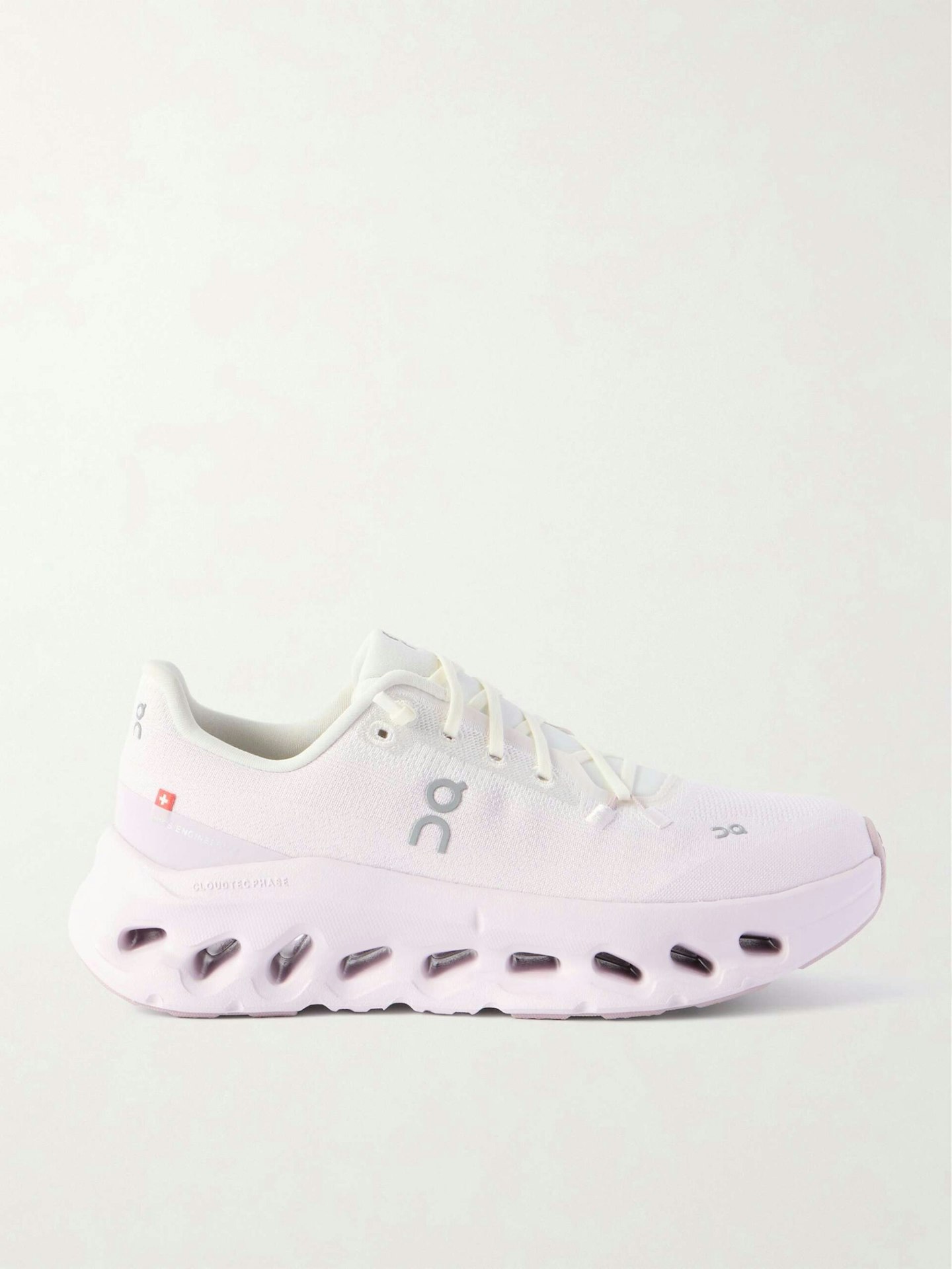 ON, Cloudtilt stretch recycled-knit sneakers