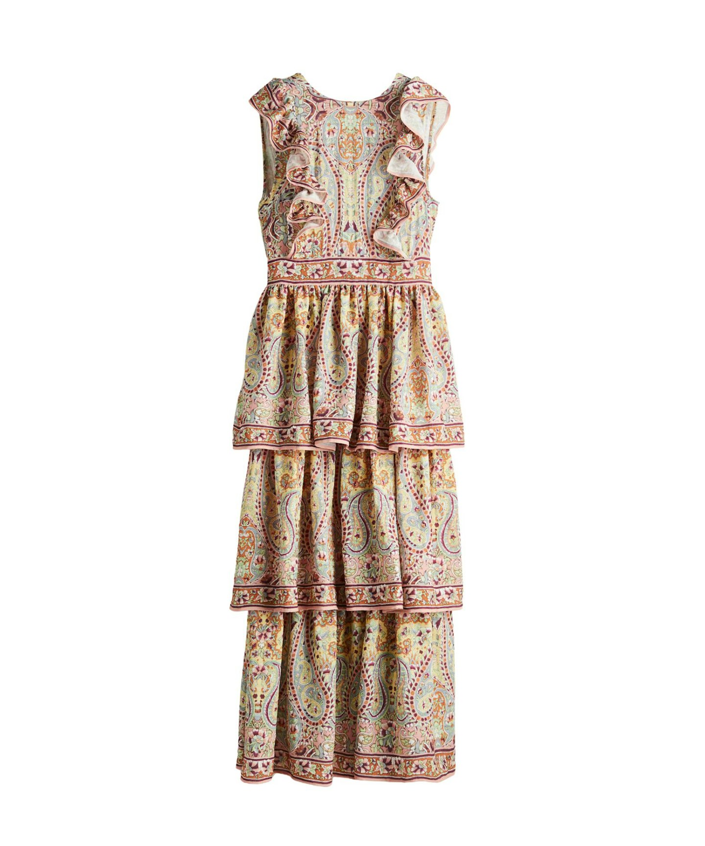 Frill-Trimmed Dress