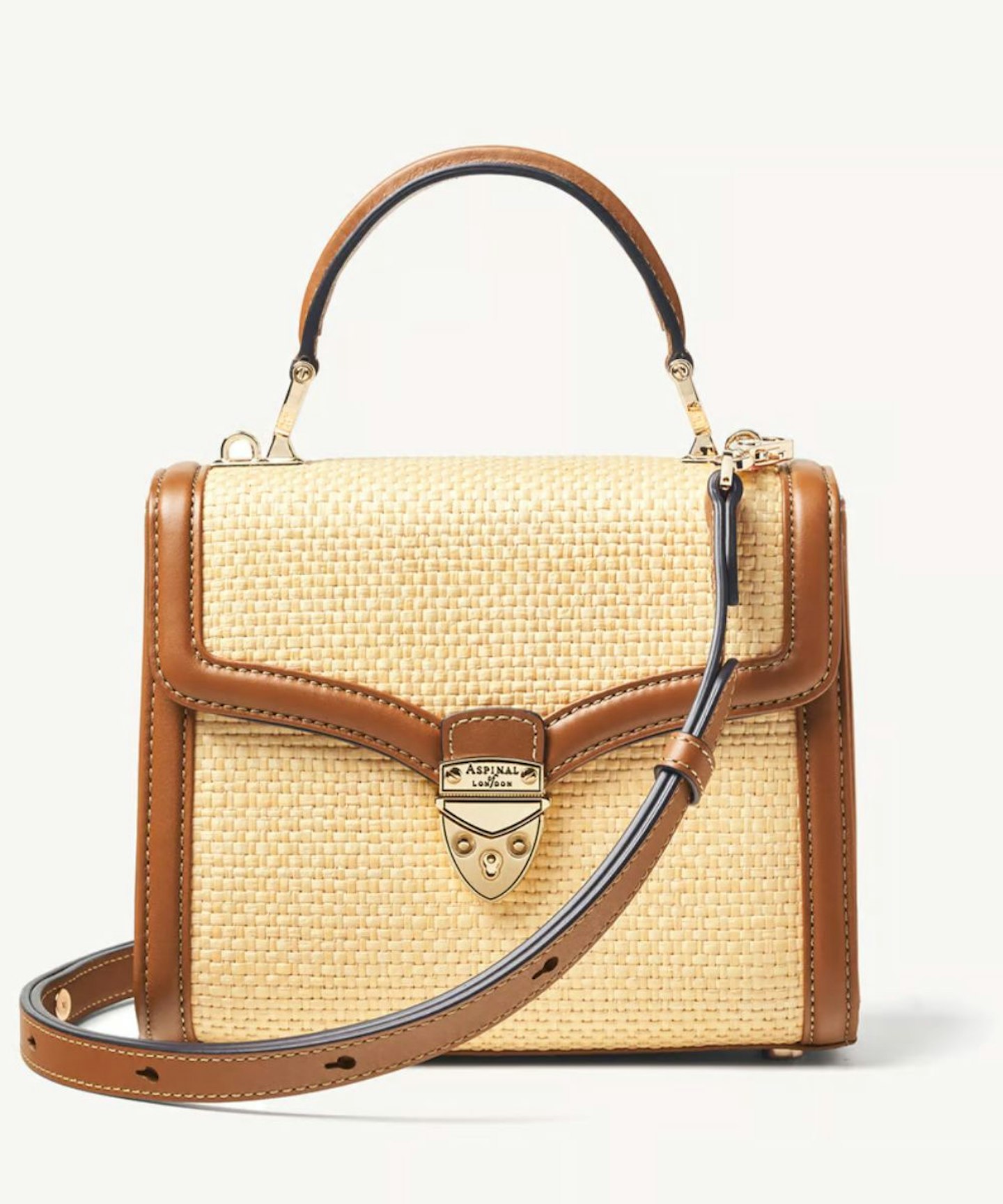 Midi Mayfair Raffia Bag