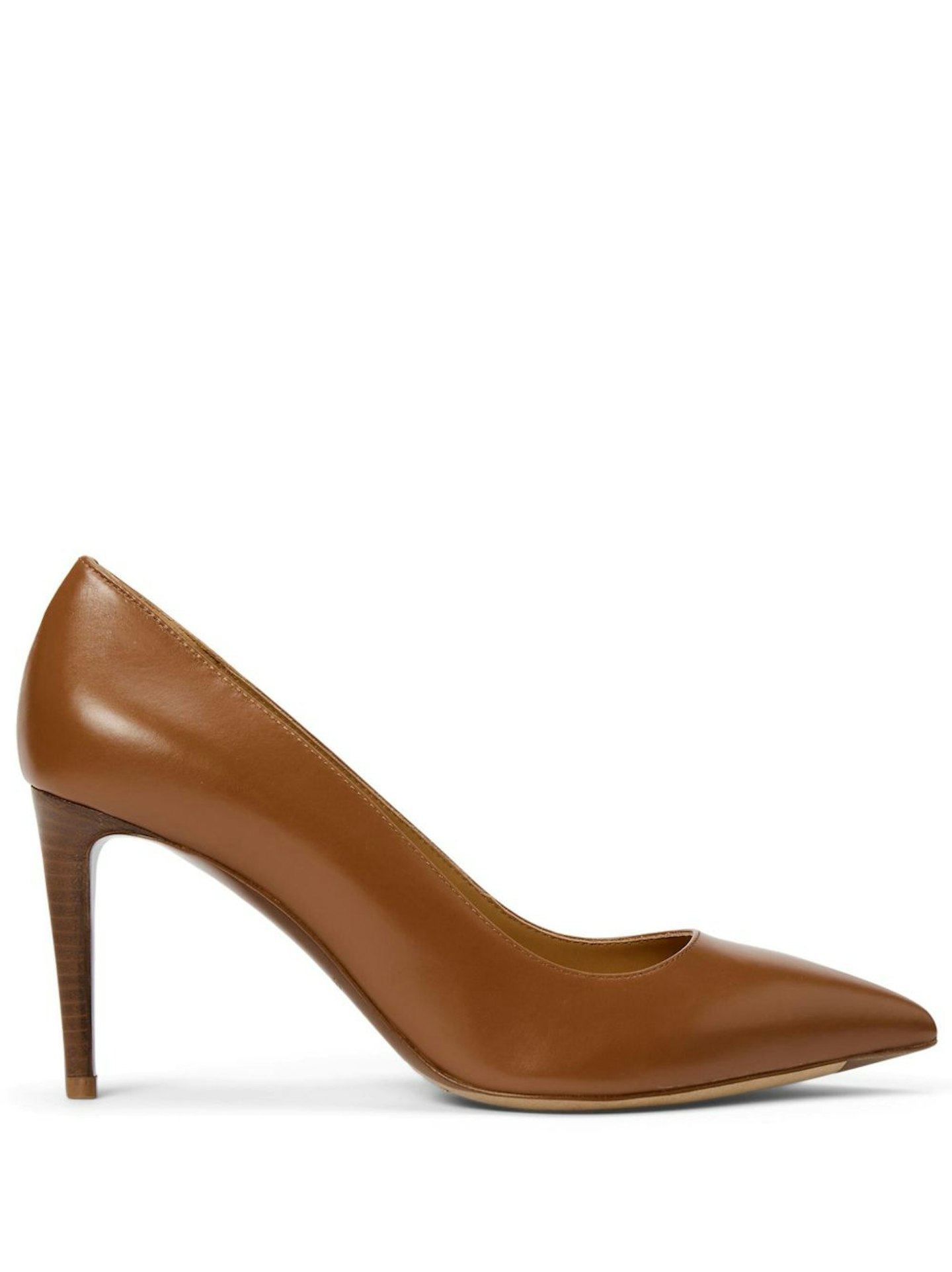 Ralph Lauren Collection Celia Leather Pumps