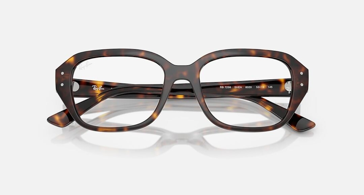 Ray-Ban Shea Optics Bio-Based In Polished Havana