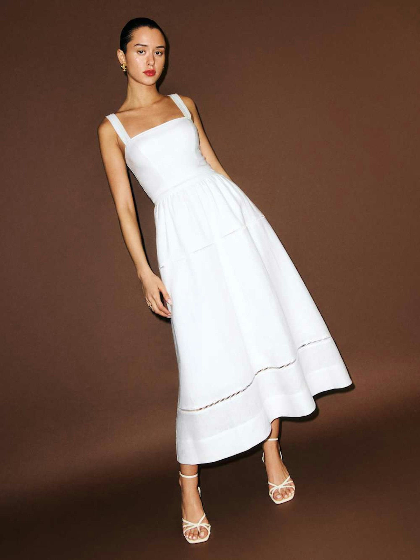 Reformation, Everett Linen Dress