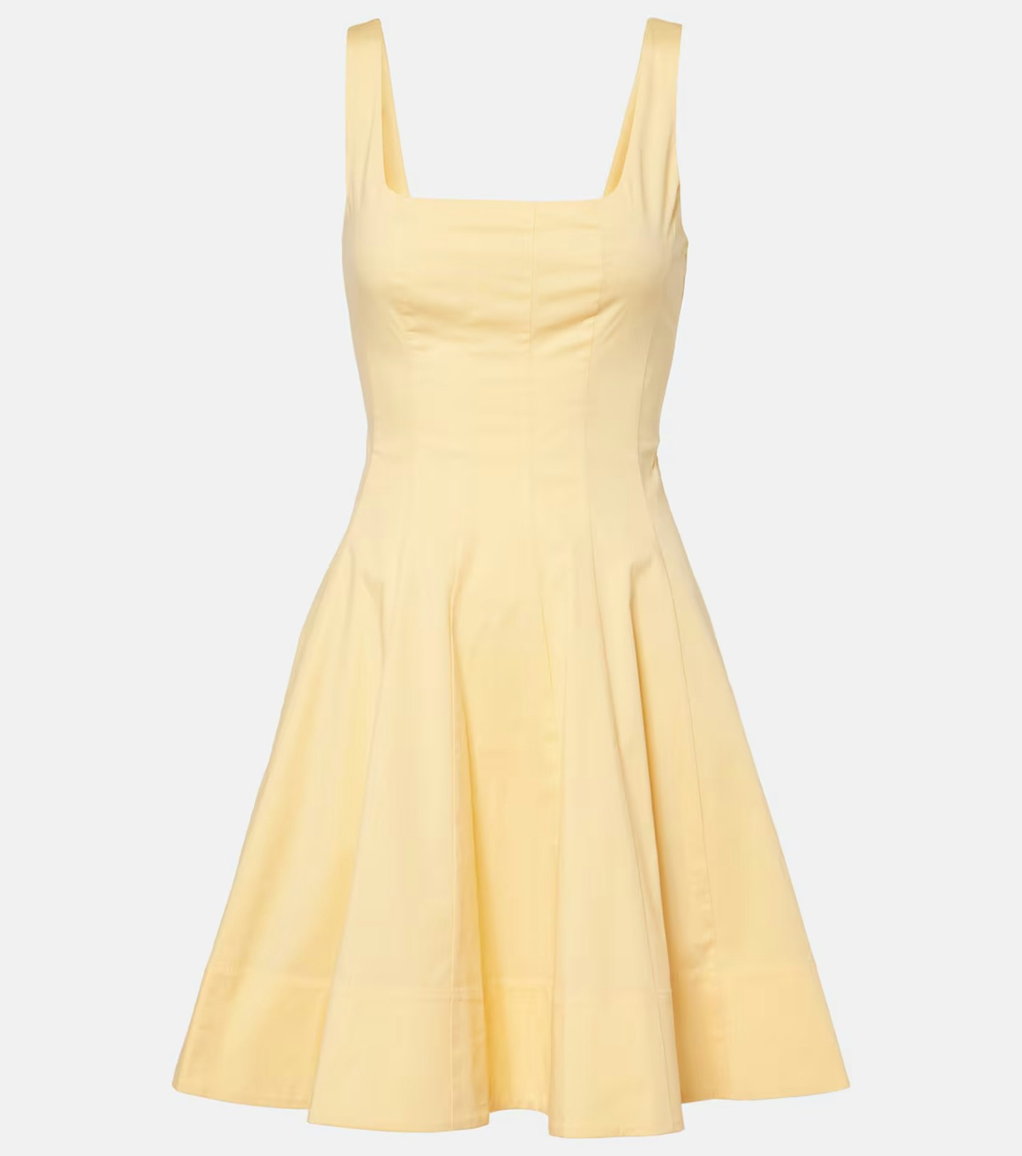 staud yellow dress