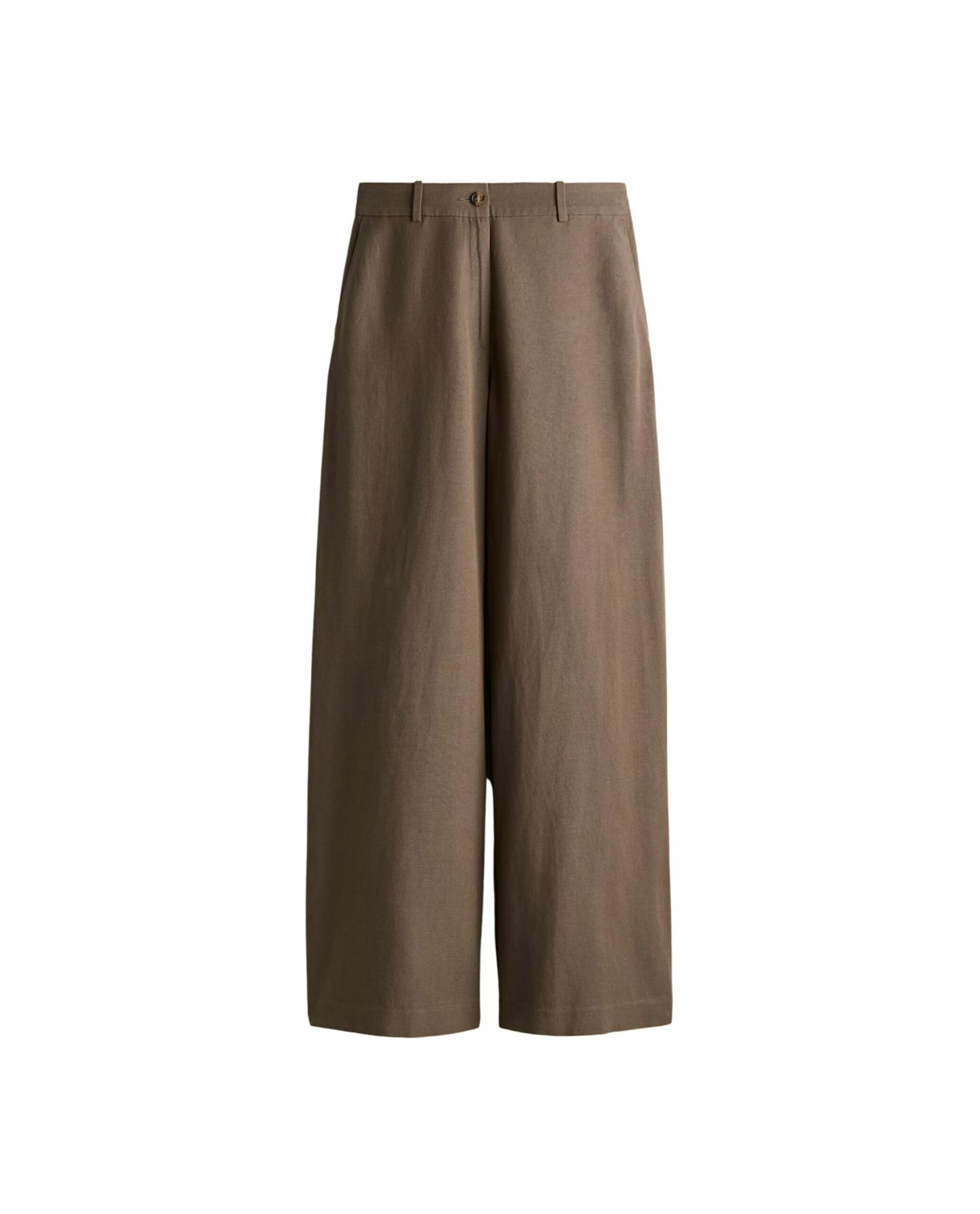 H&M, Wide Linen Blend Trousers