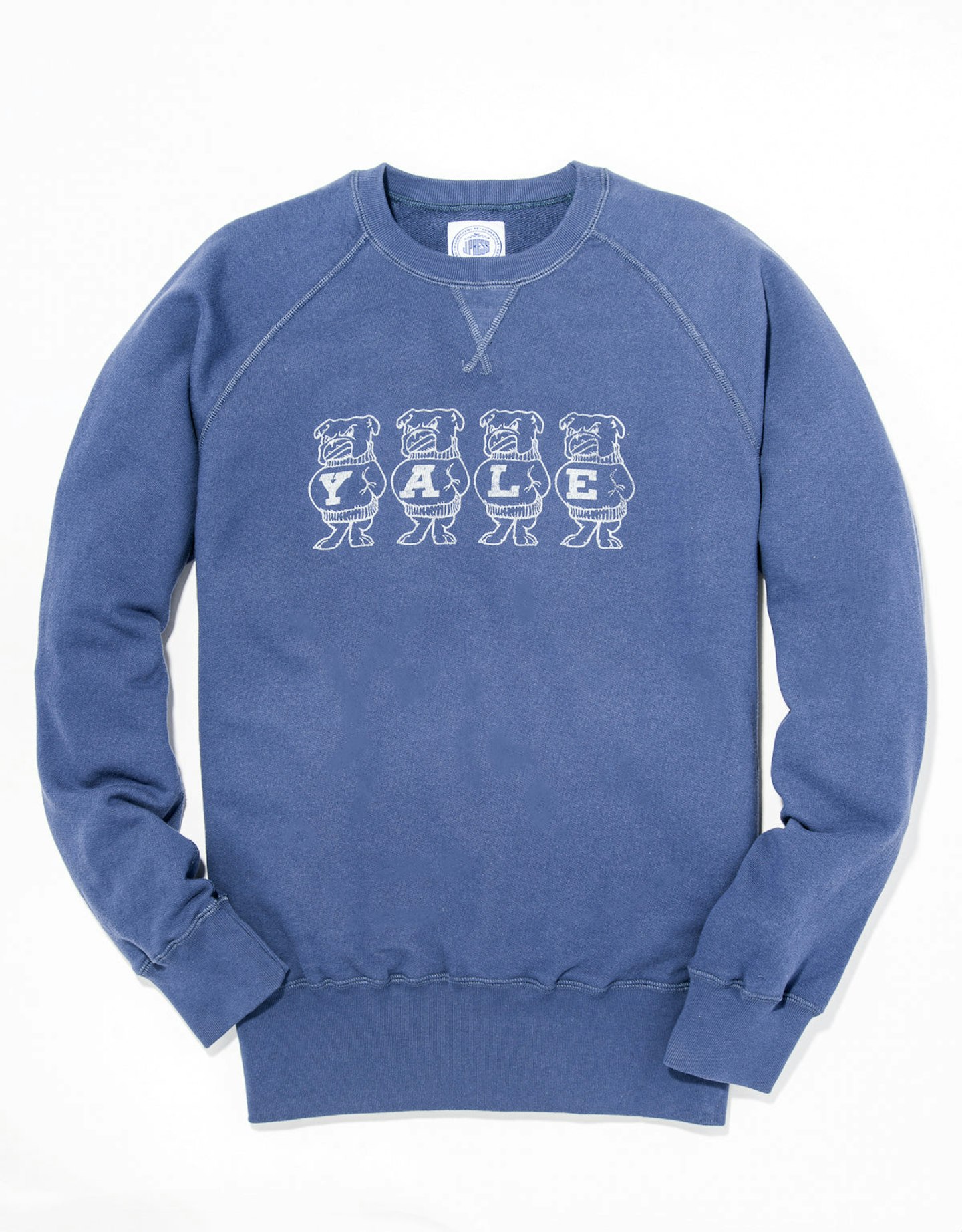 J Press, Yale Vintage Bulldog Sweatshirt