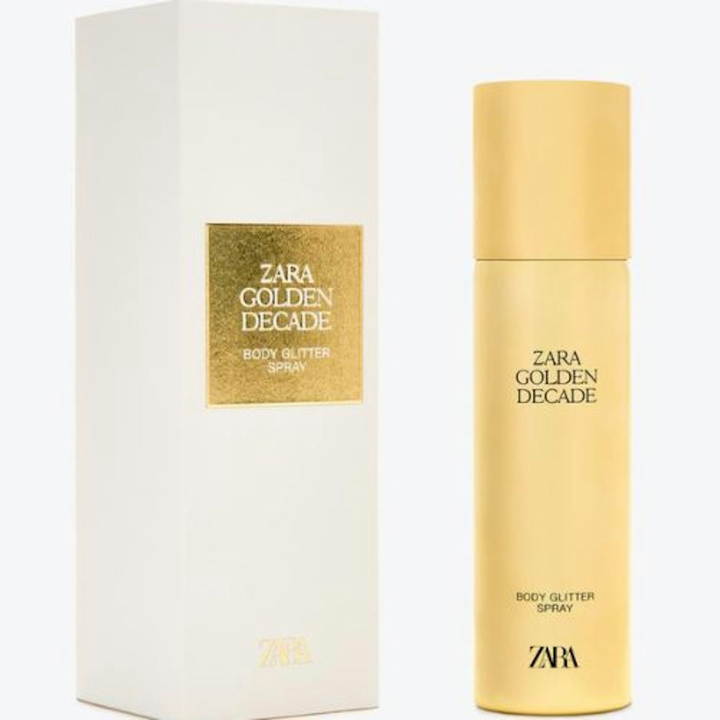 Zara Golden Decade Body Glitter Spray
