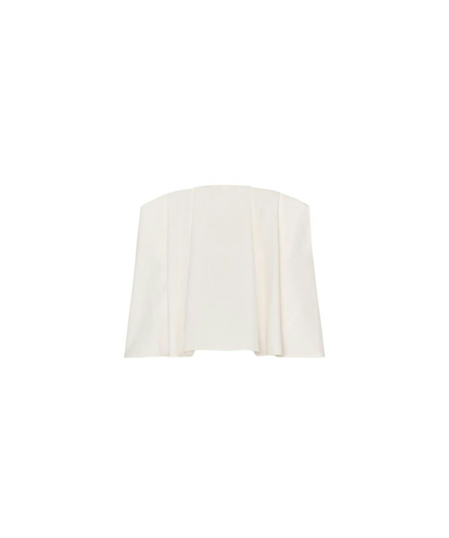 Zara, Pleated Strapless Top