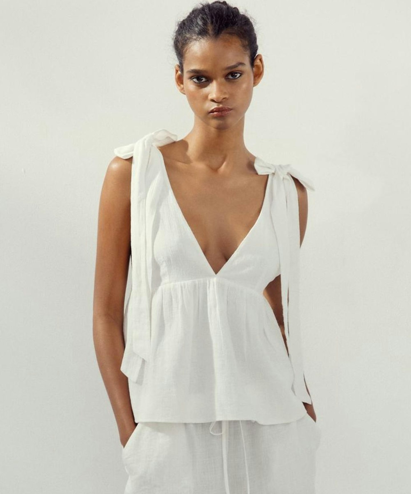 Zara, Top With Bows