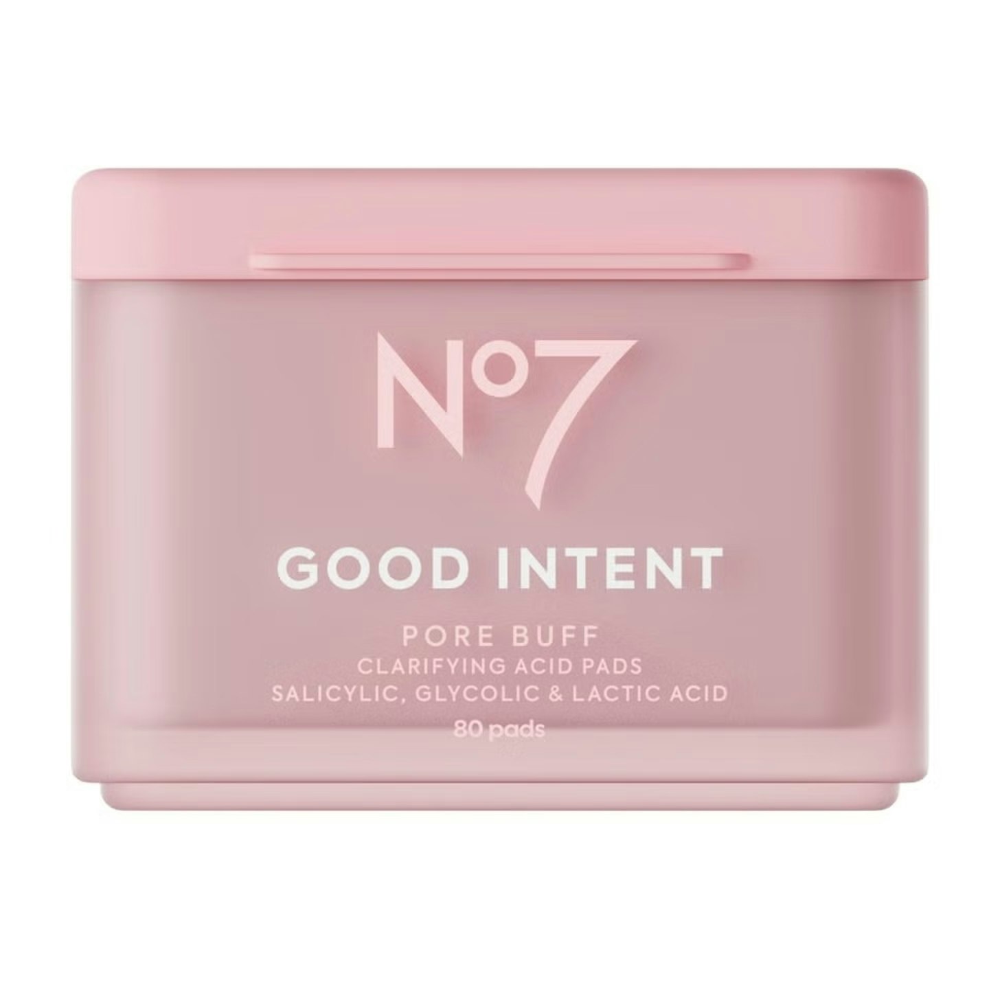 No7 GOOD INTENT Pore Buff Clarifying Acid Pads