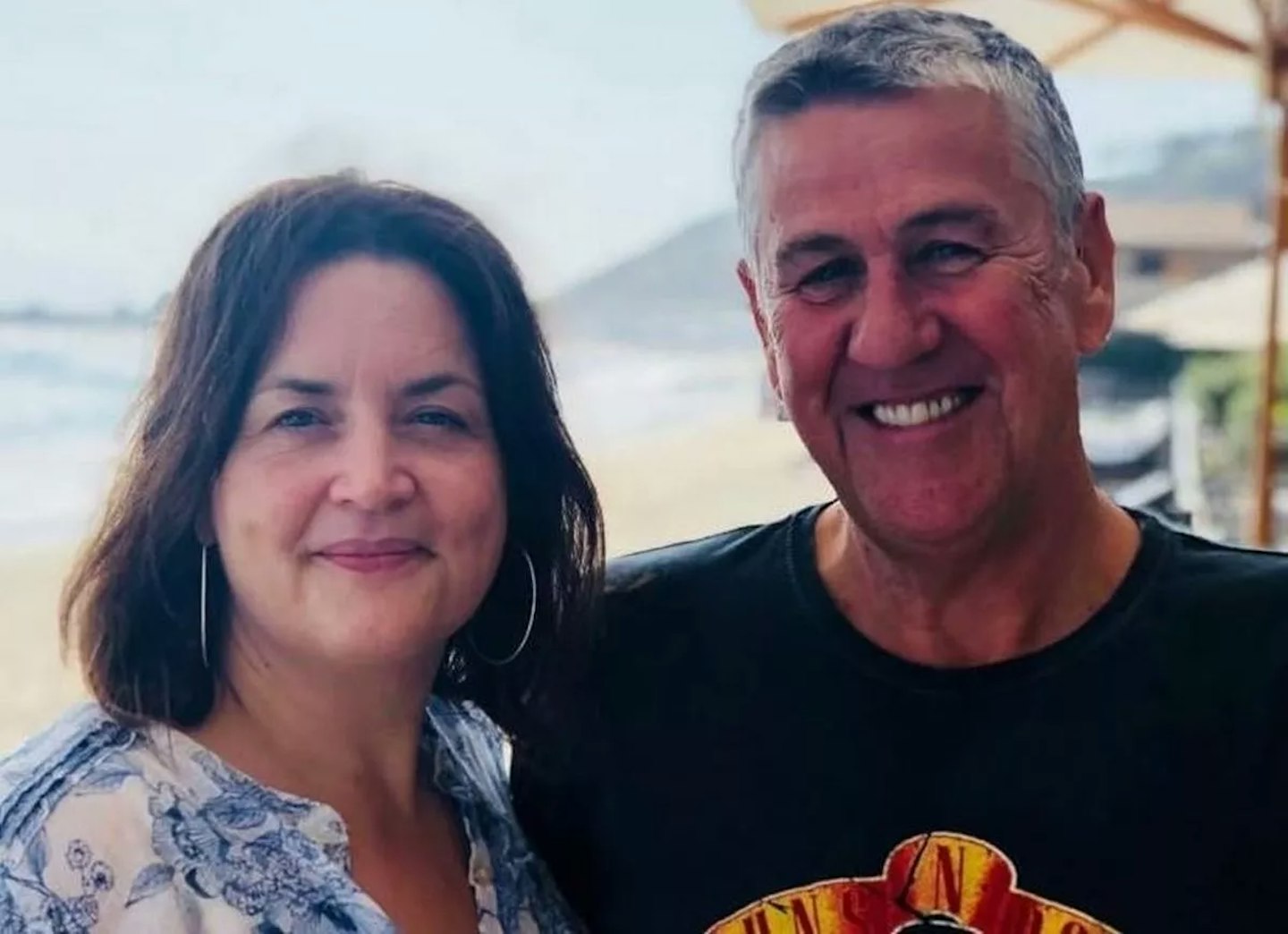 Ruth Jones and David Peet