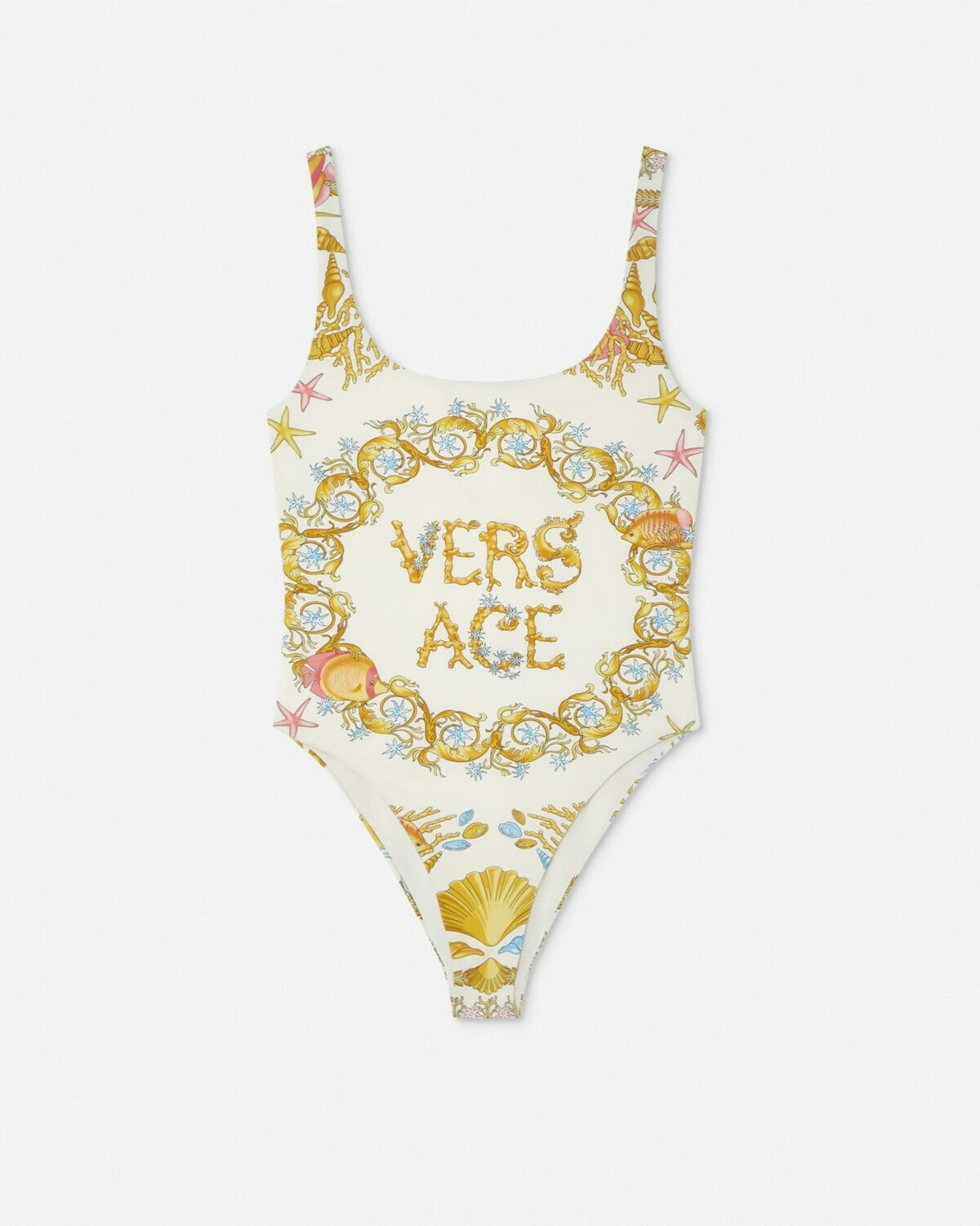 Maya Jama versace swim bikini