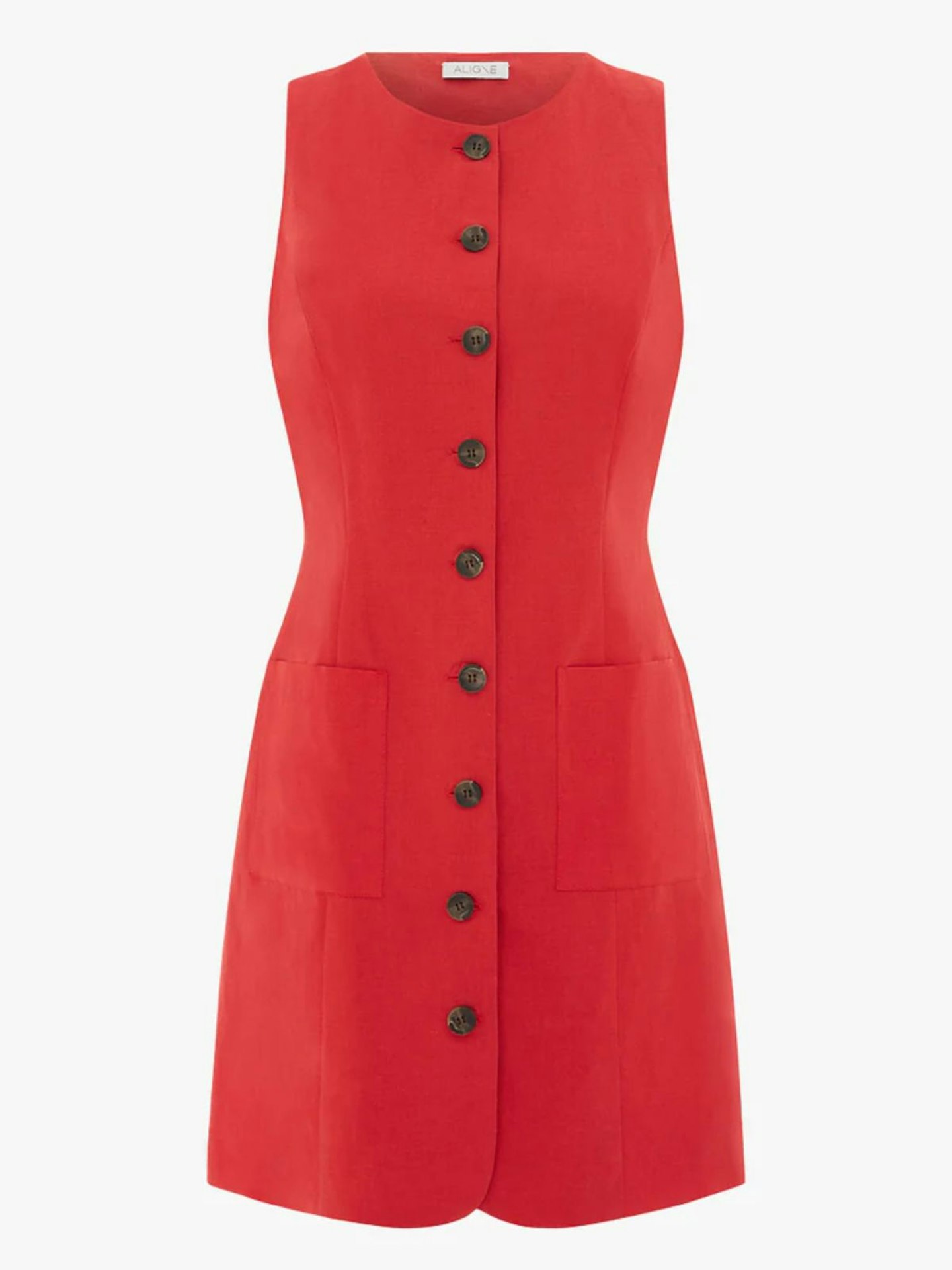 Leah Linen Mini Dress