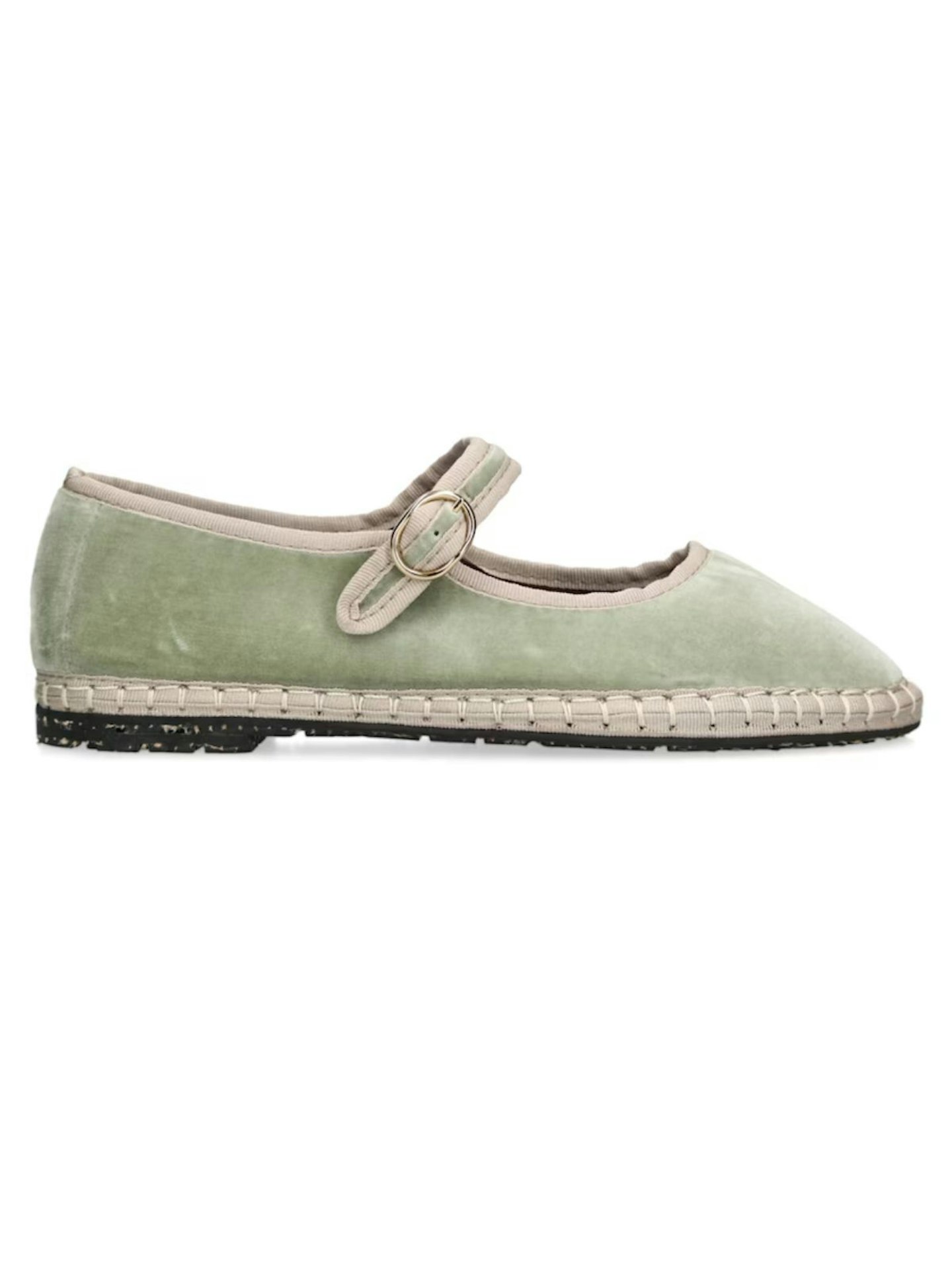 Velvet Uta Mary Janes Green