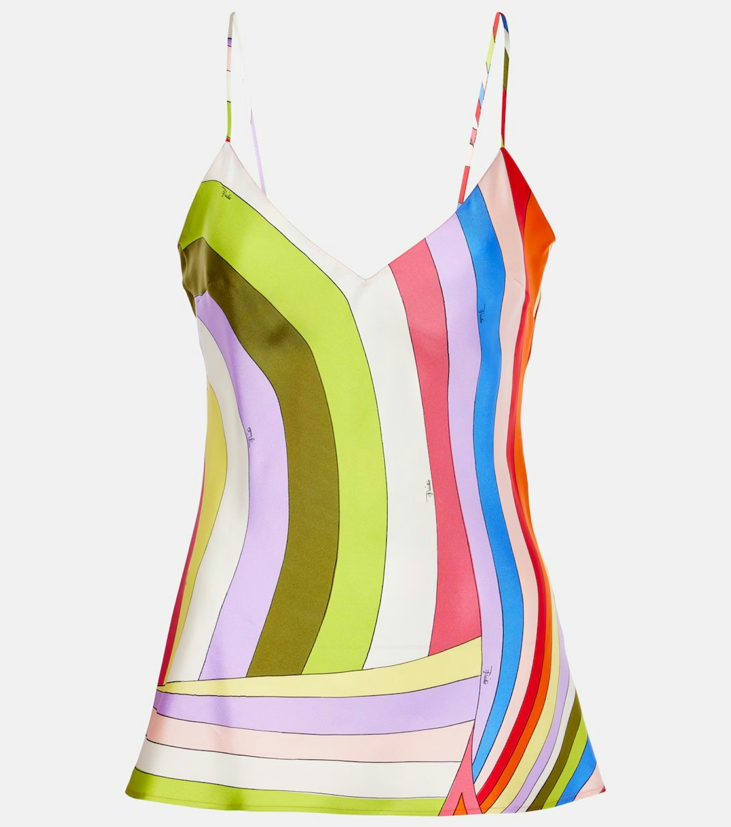Pucci Iride Silk Twill Style Camisole