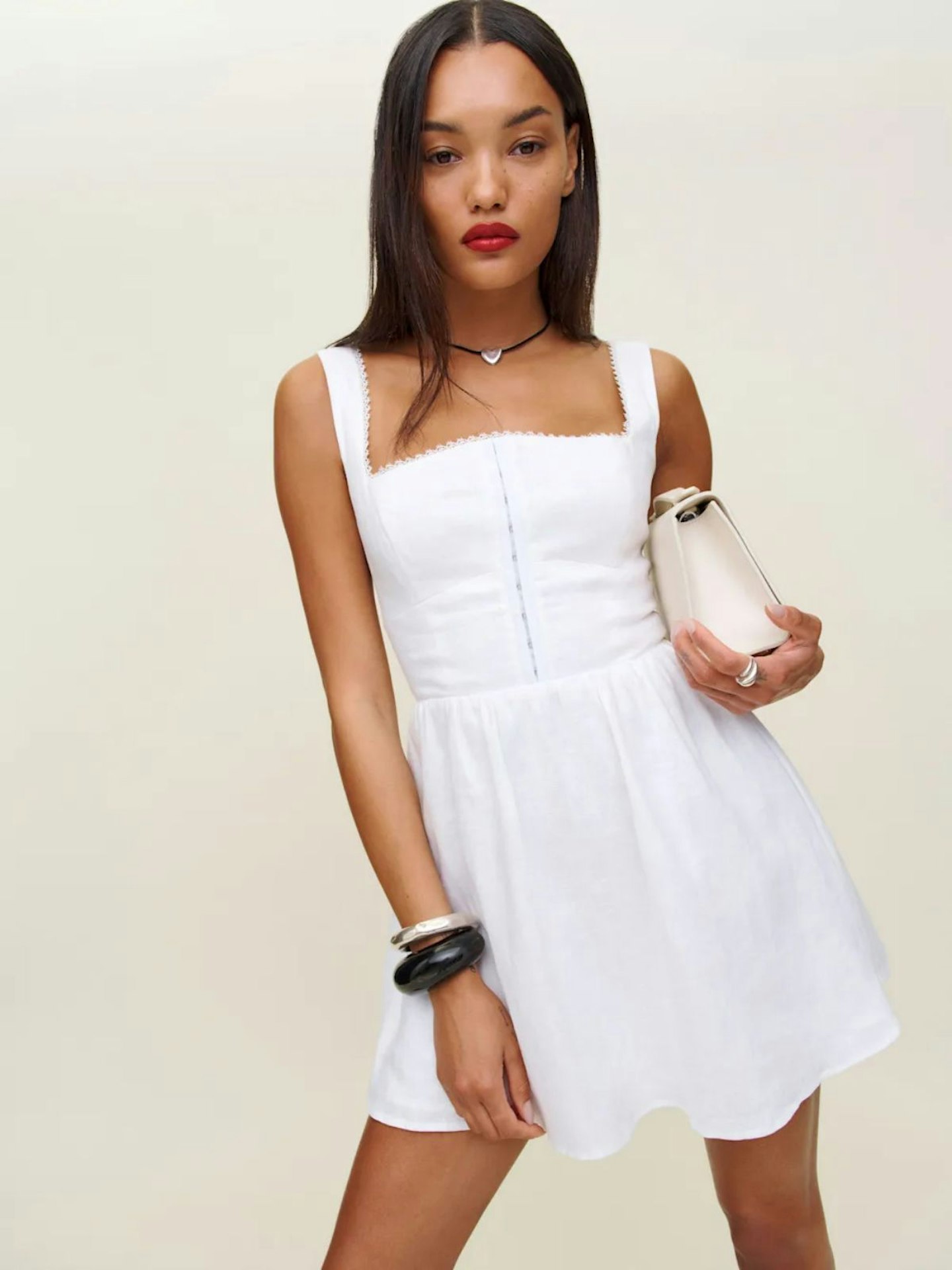 Reformation, Sheri Linen Dress