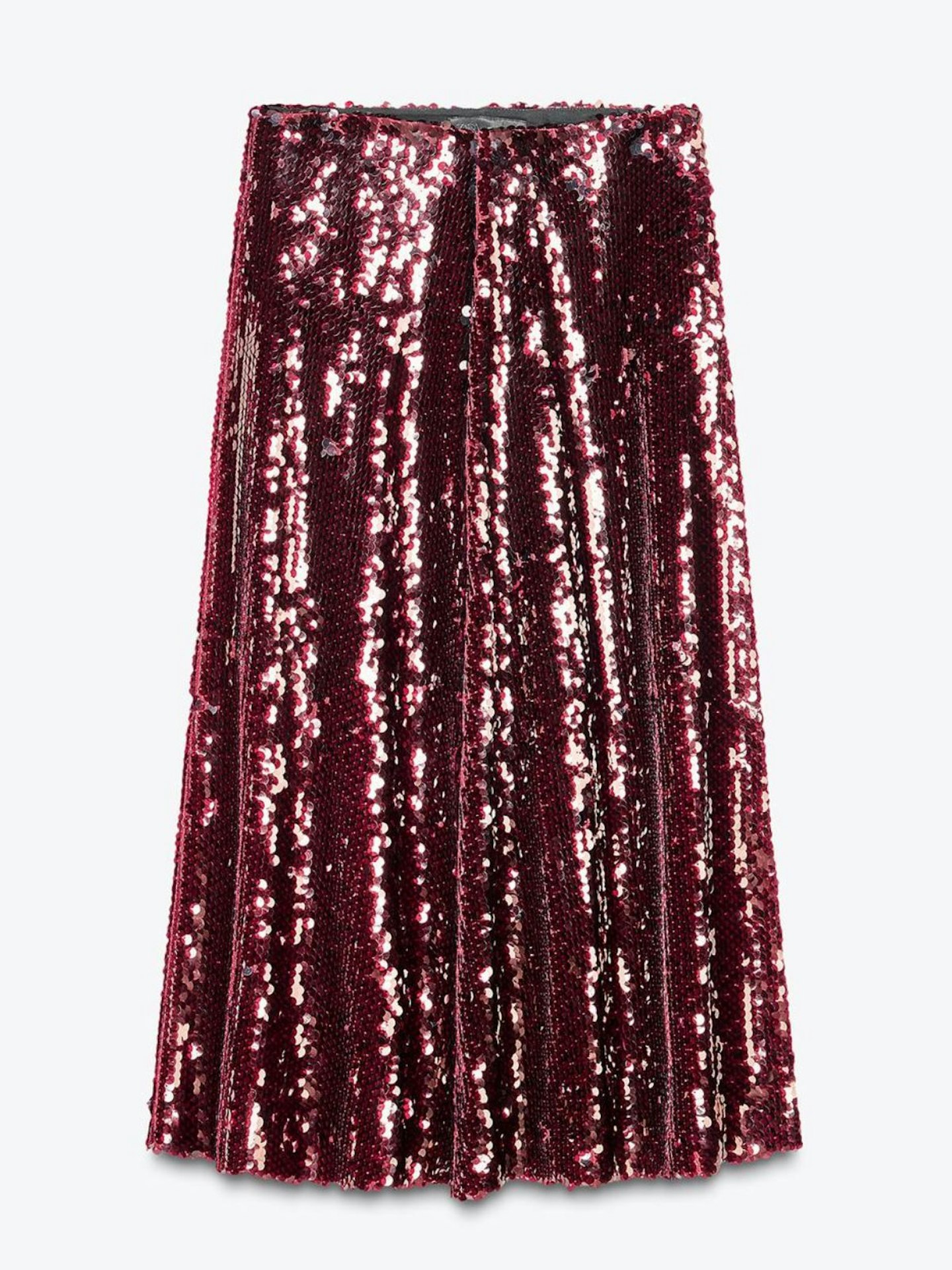 Sequinned Midi Skirt