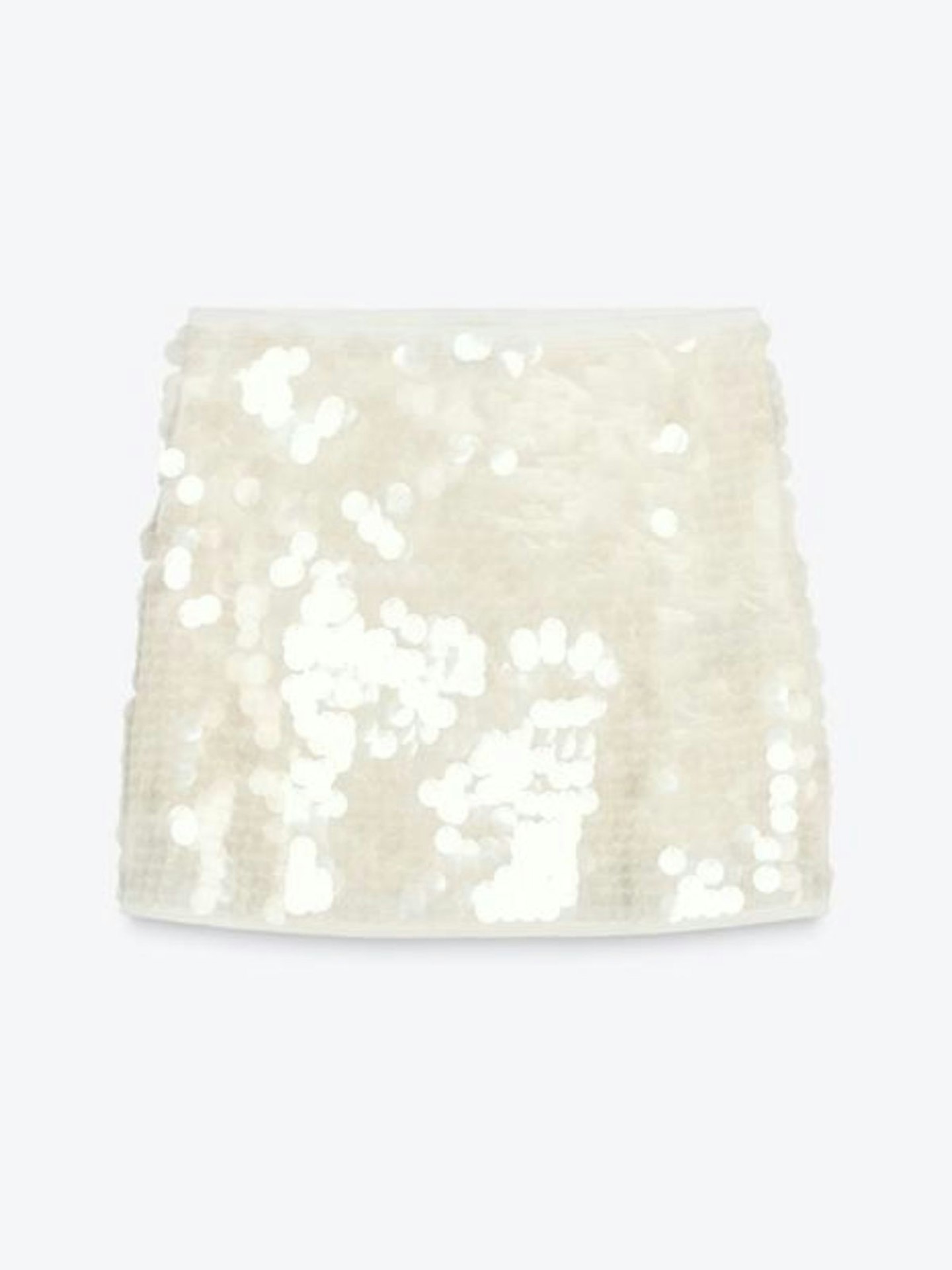 Sequin Knit Mini Skirt