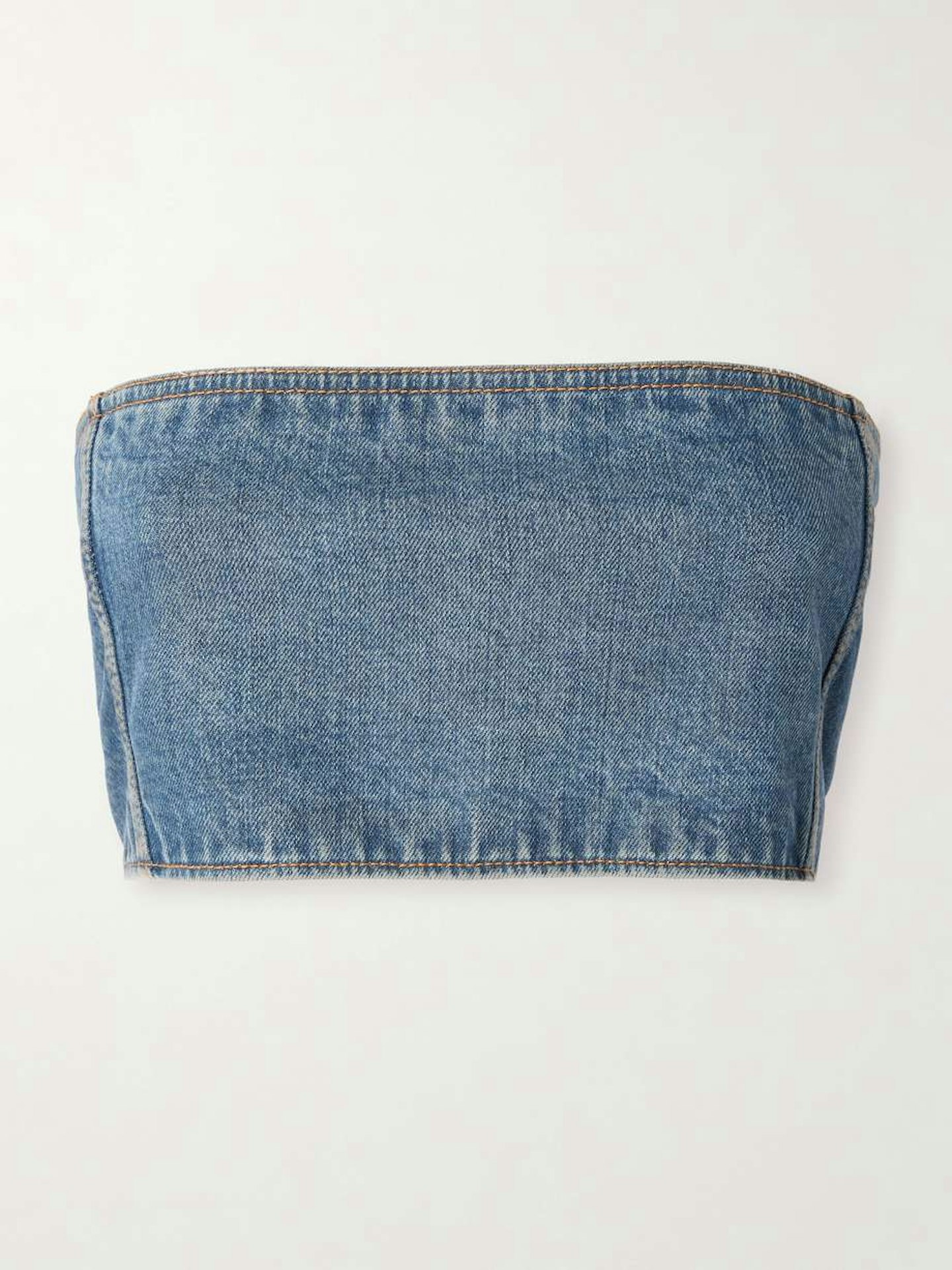Alaïa, Denim Bustier Top