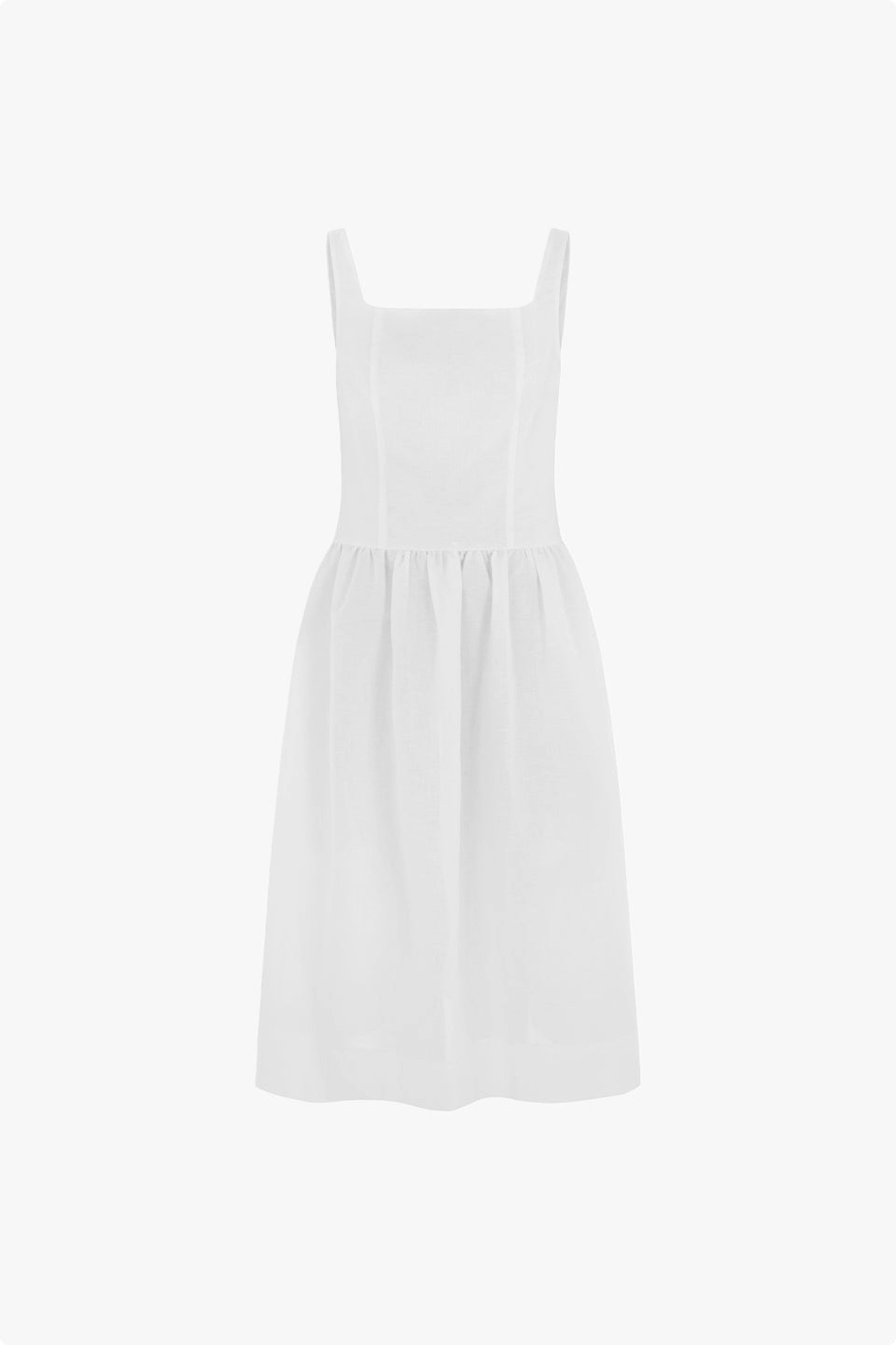 aligne Rosia Drop Waist Linen Dress